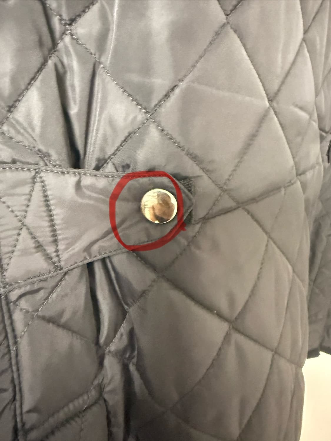 폴로 랄프로렌 블랙 퀼팅 카코트 상품이미지5