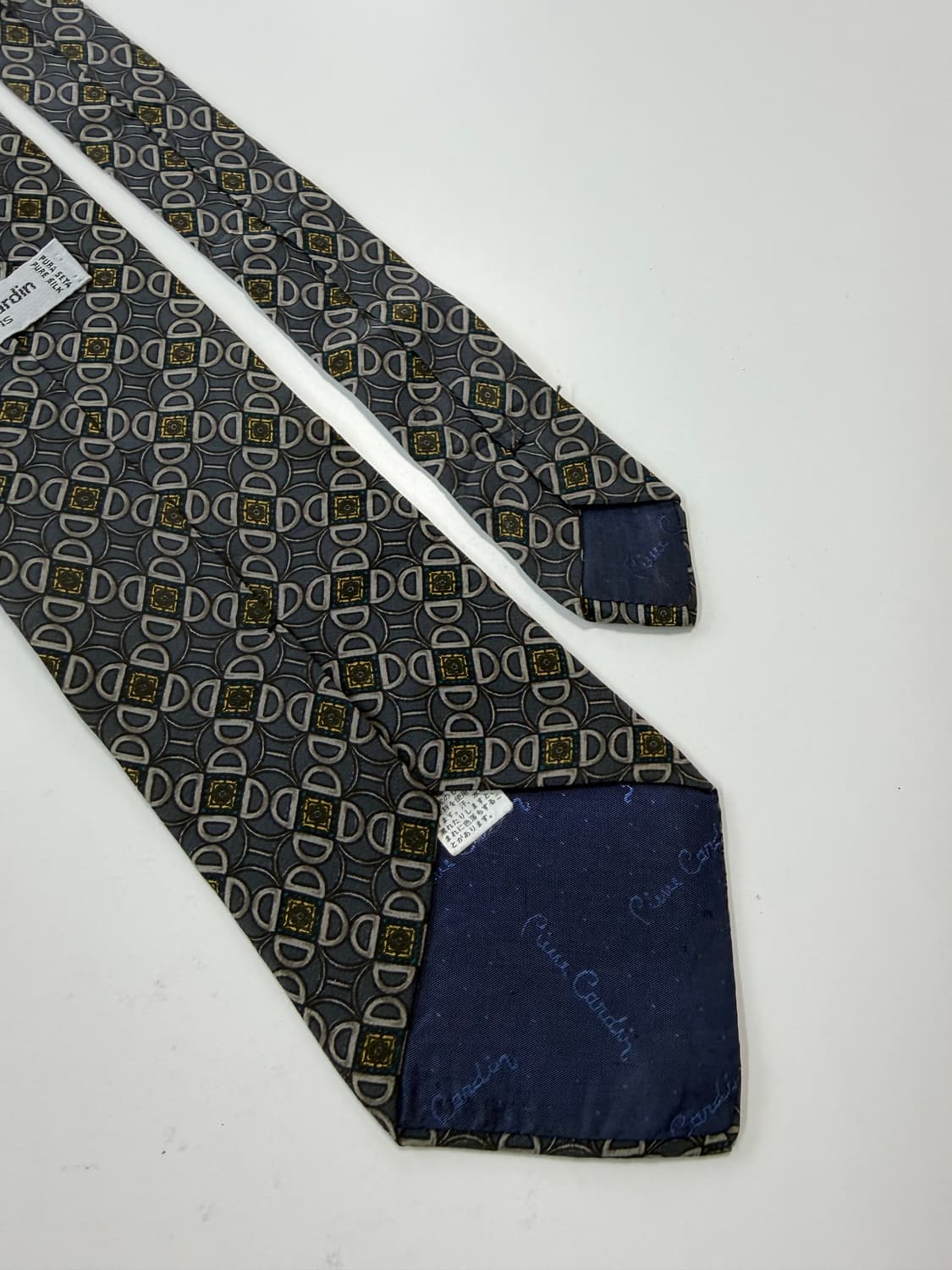 피에르가르뎅(Pierre cardin) 실크 넥타이 9.5cm 상품이미지5