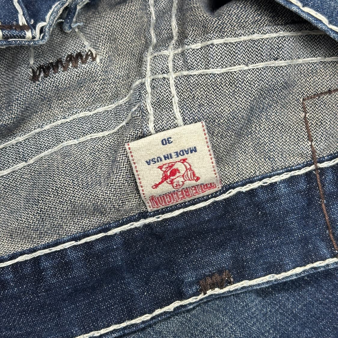 트루진 트루릴리전 슈퍼 데님팬츠 상품이미지9