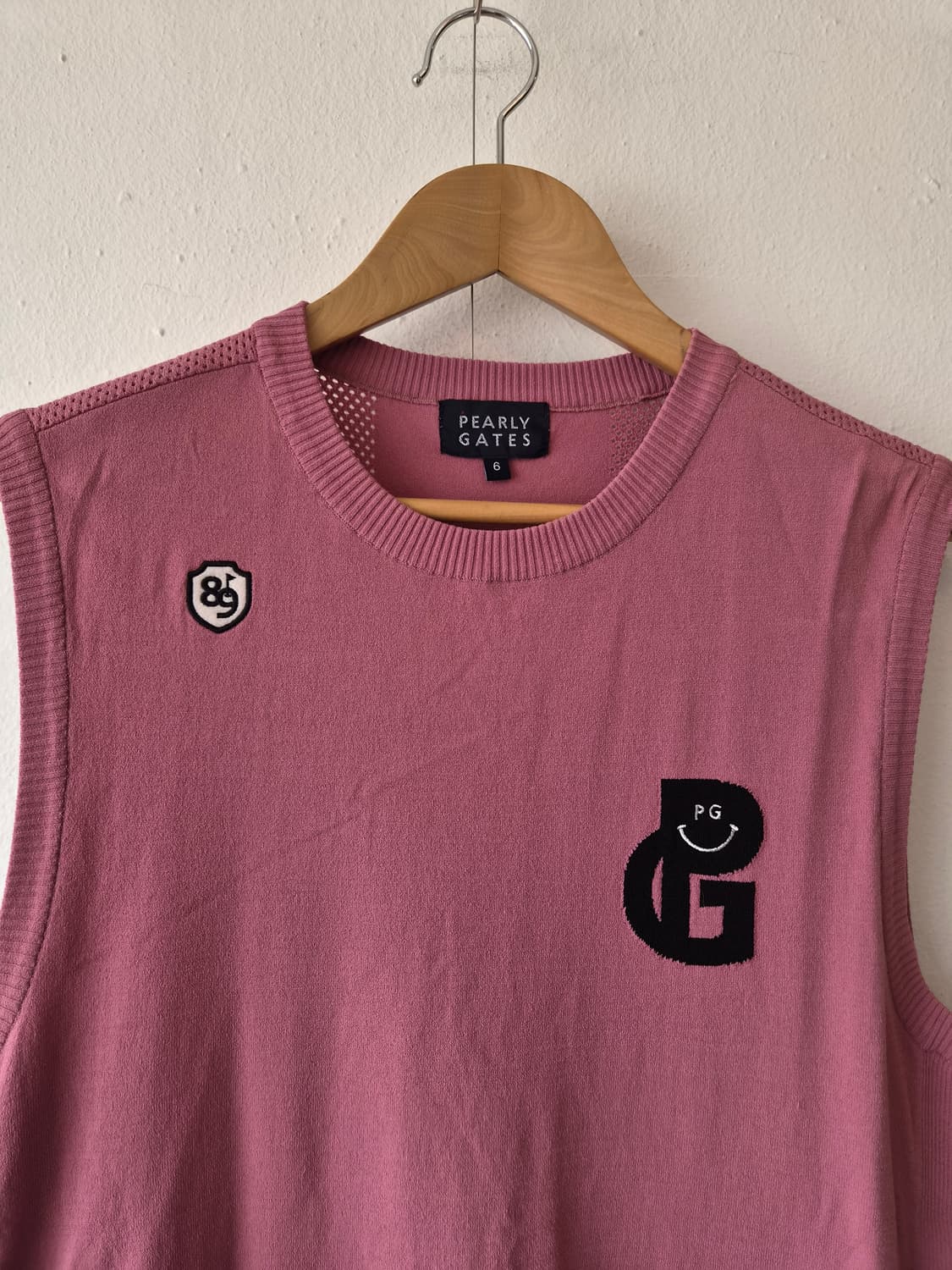 파리게이츠 남성 라운드넥니트조끼 6사이즈 상품이미지1