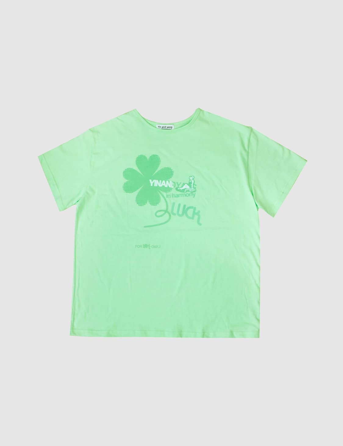 인앤양인하모니 YIH 티셔츠 라이트그린 t-shirt 상품이미지2