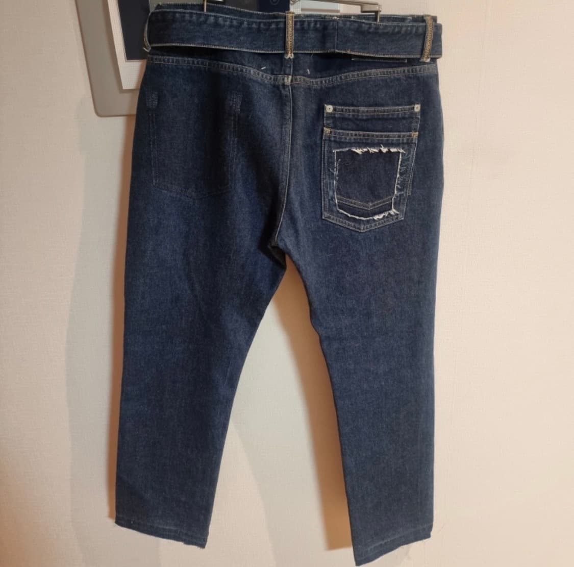 [34]마르지엘라 인디고 데님 (벨티드 탈부착 가능) 상품이미지4