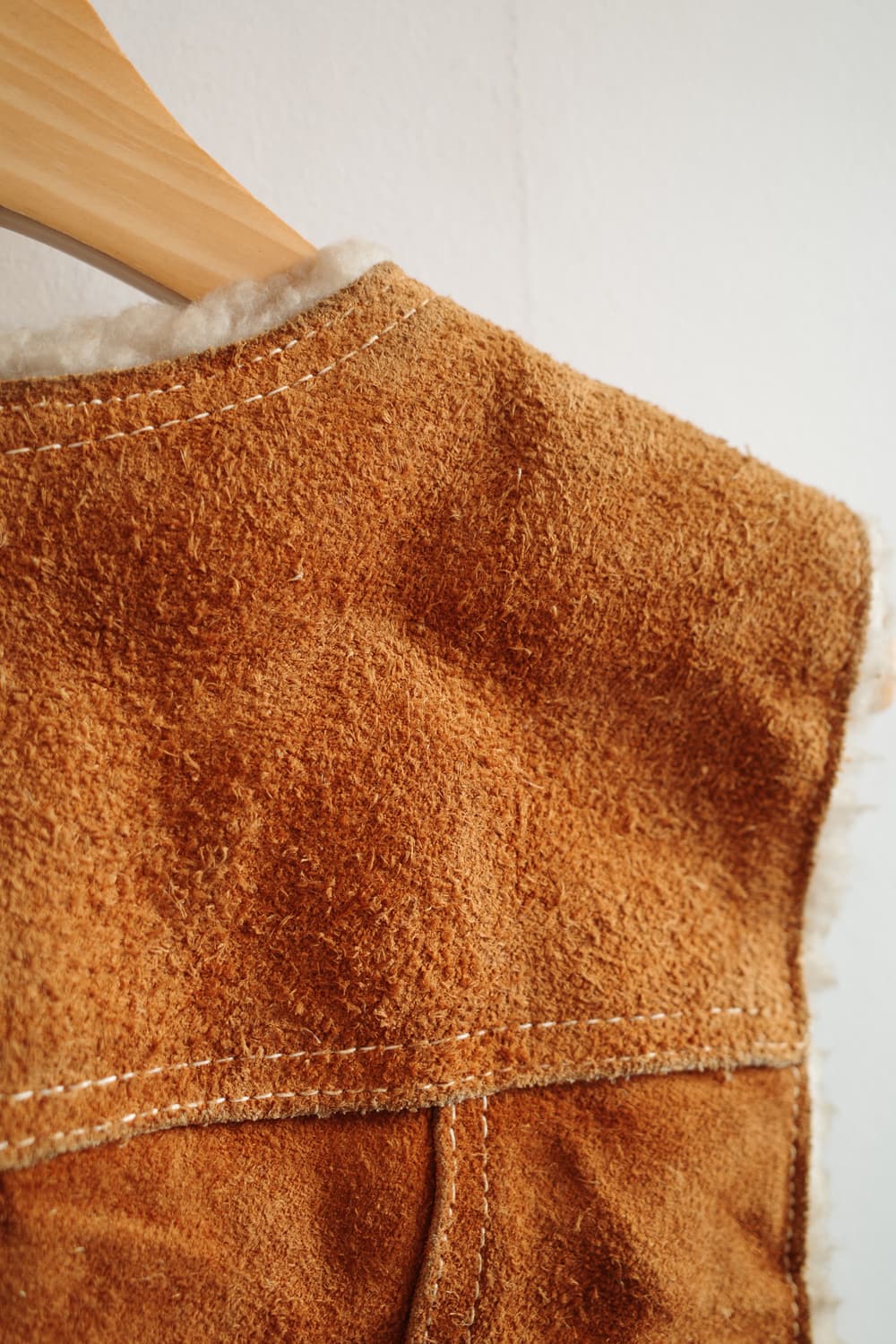 Genuine Leather 리얼 스웨이드 웨스턴 베스트 상품이미지8