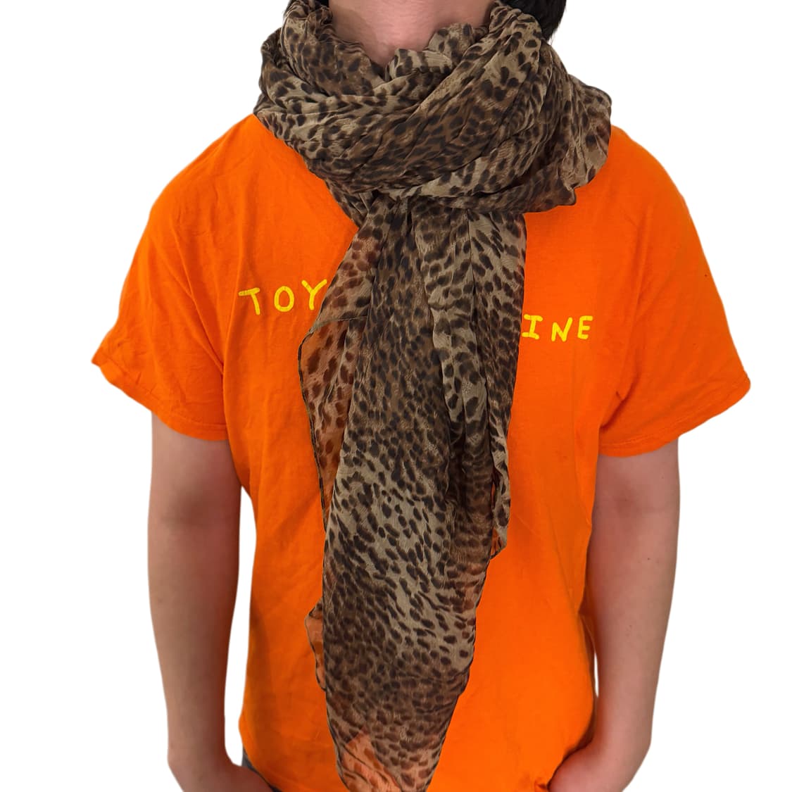 호피 쉬어 스카프 상품이미지2