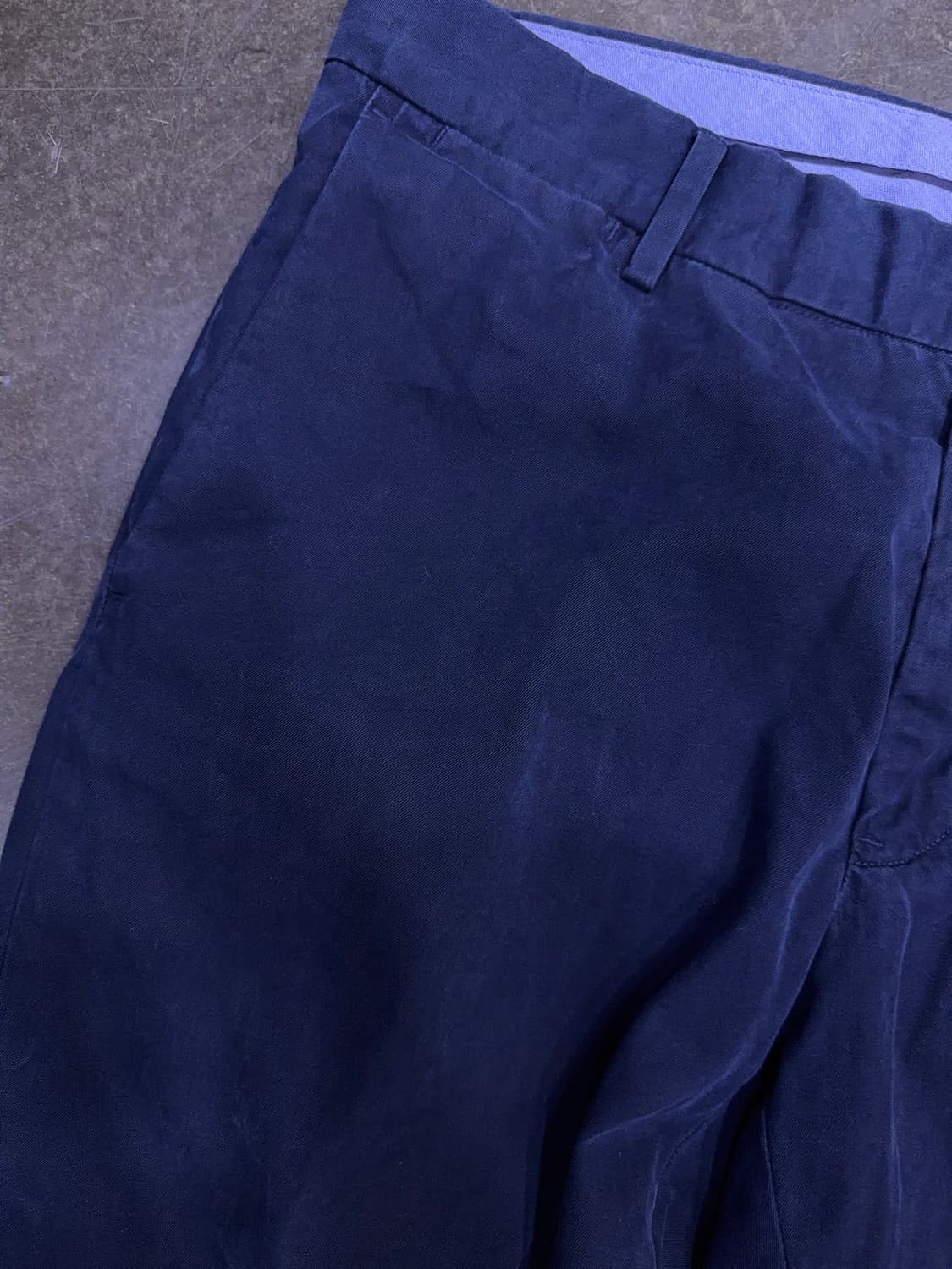 폴로 랄프로렌 클래식 슬림핏 치노팬츠 네이비 32 상품이미지4