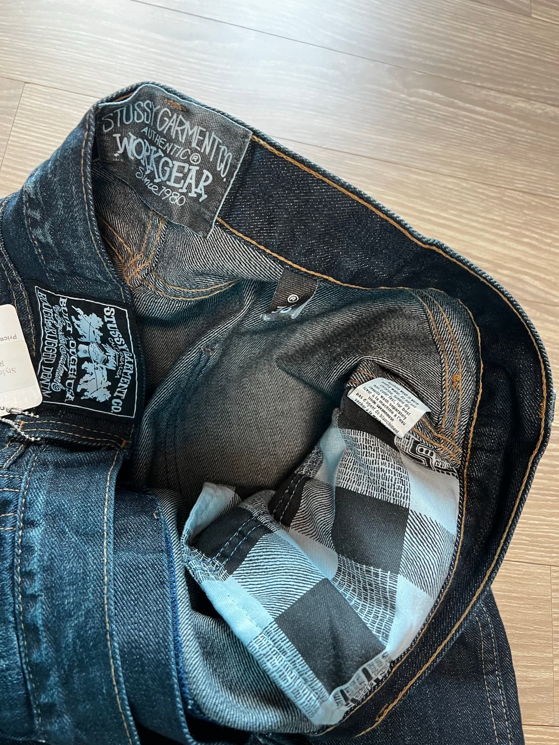 스투시 빈티지 배기데님 청바지 상품이미지3