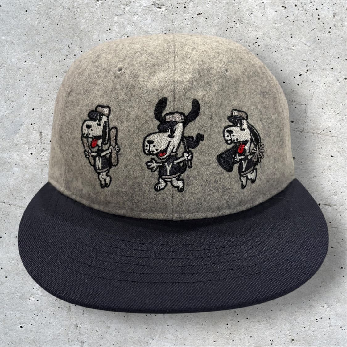 MLB 양키스 울 강아지 캐릭터 모자 상품이미지2