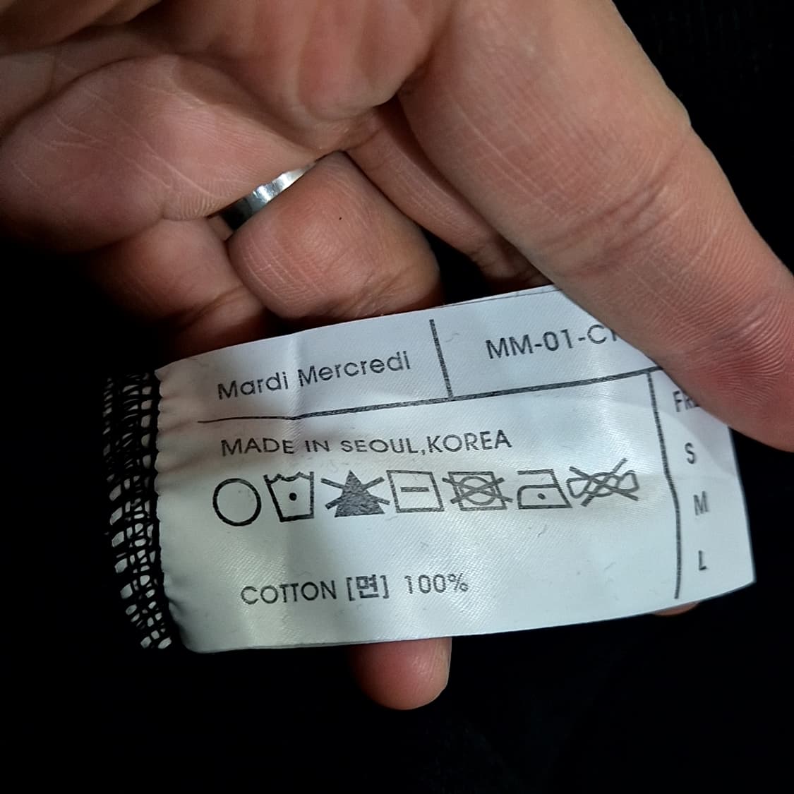 Mardi Mercredi 마르디 메크르디 플라워 맨투맨 상품이미지4