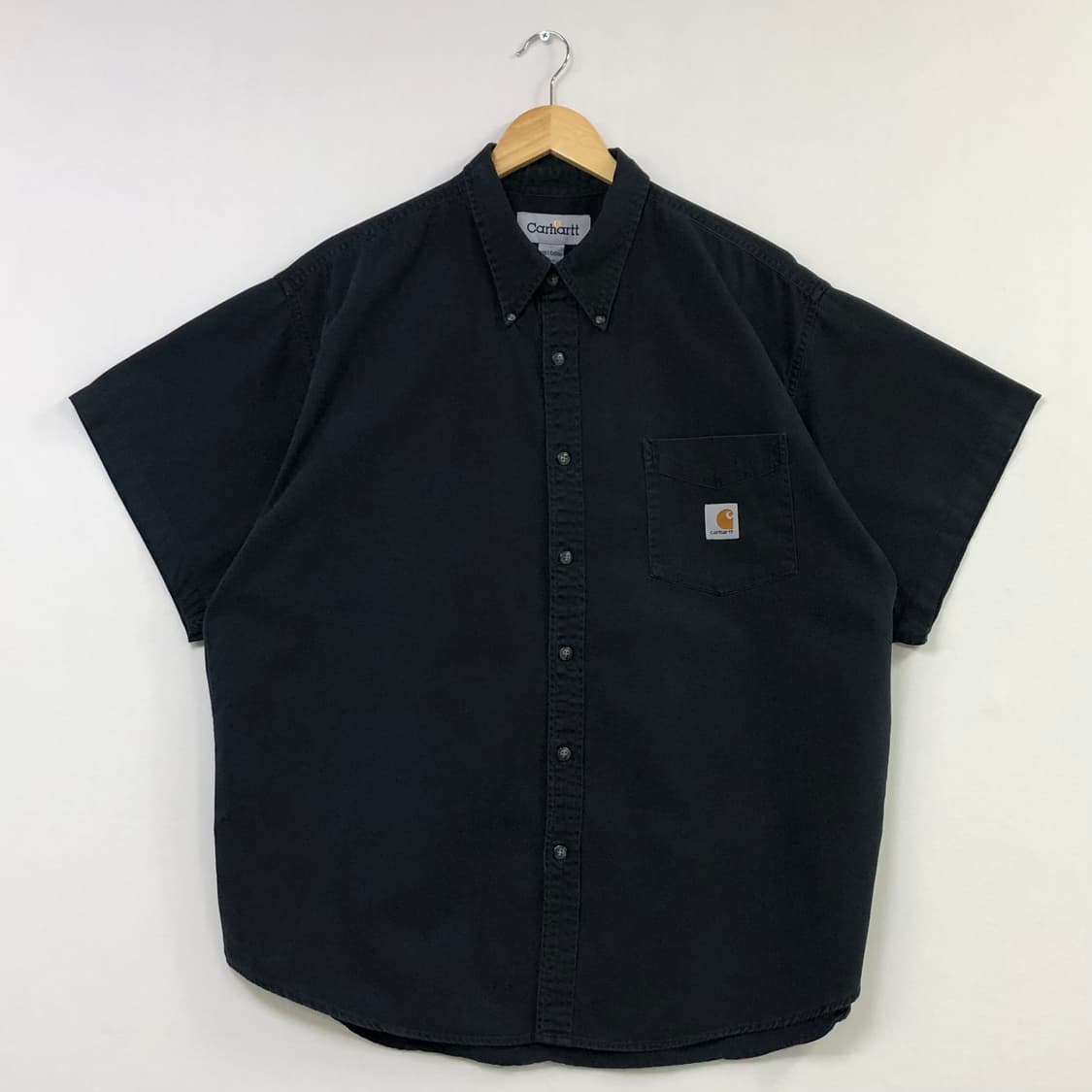 Xxl 칼하트 블랙 워크 셔츠 상품이미지2