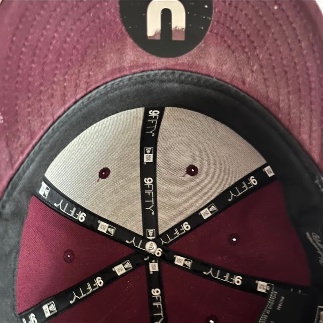 언더커버 캡 와인색  상품이미지5