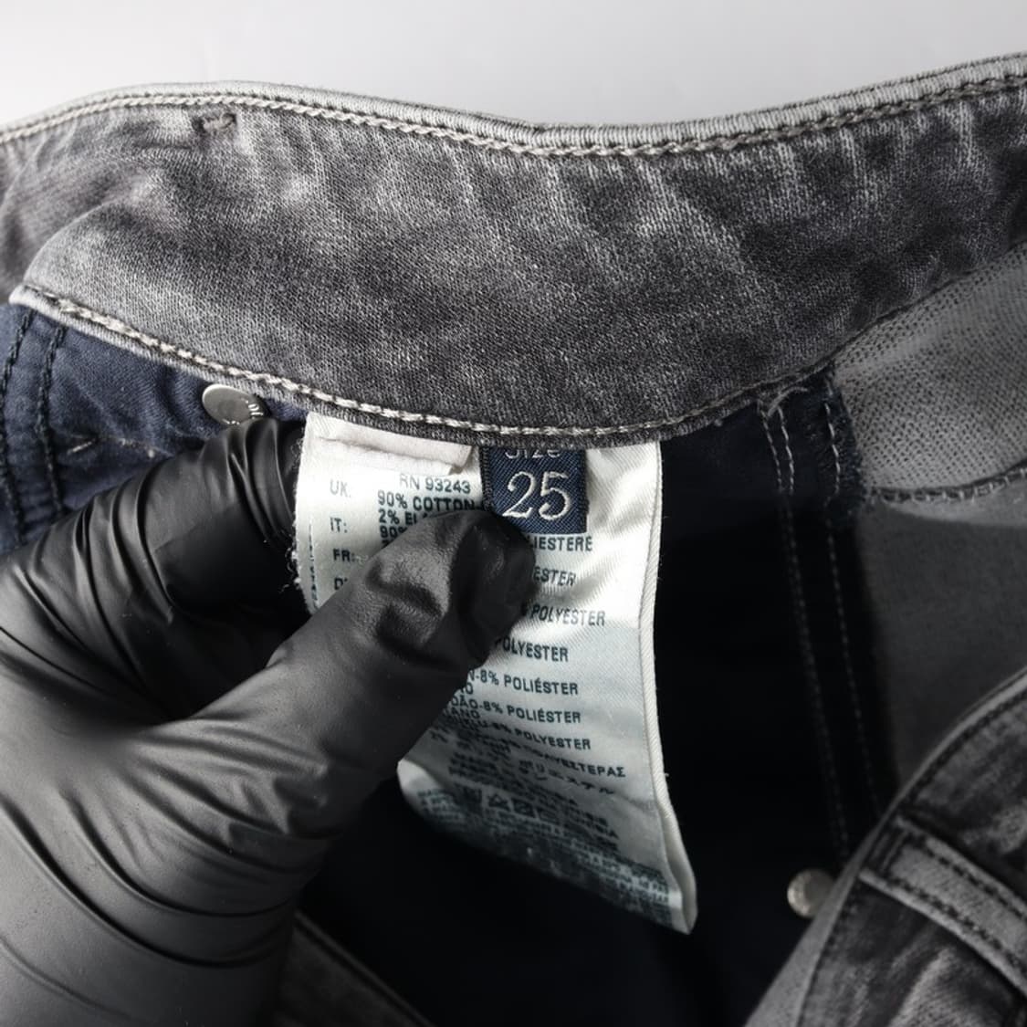 디젤 Fayza 조그진 그레이 워싱 데님 25 상품이미지7