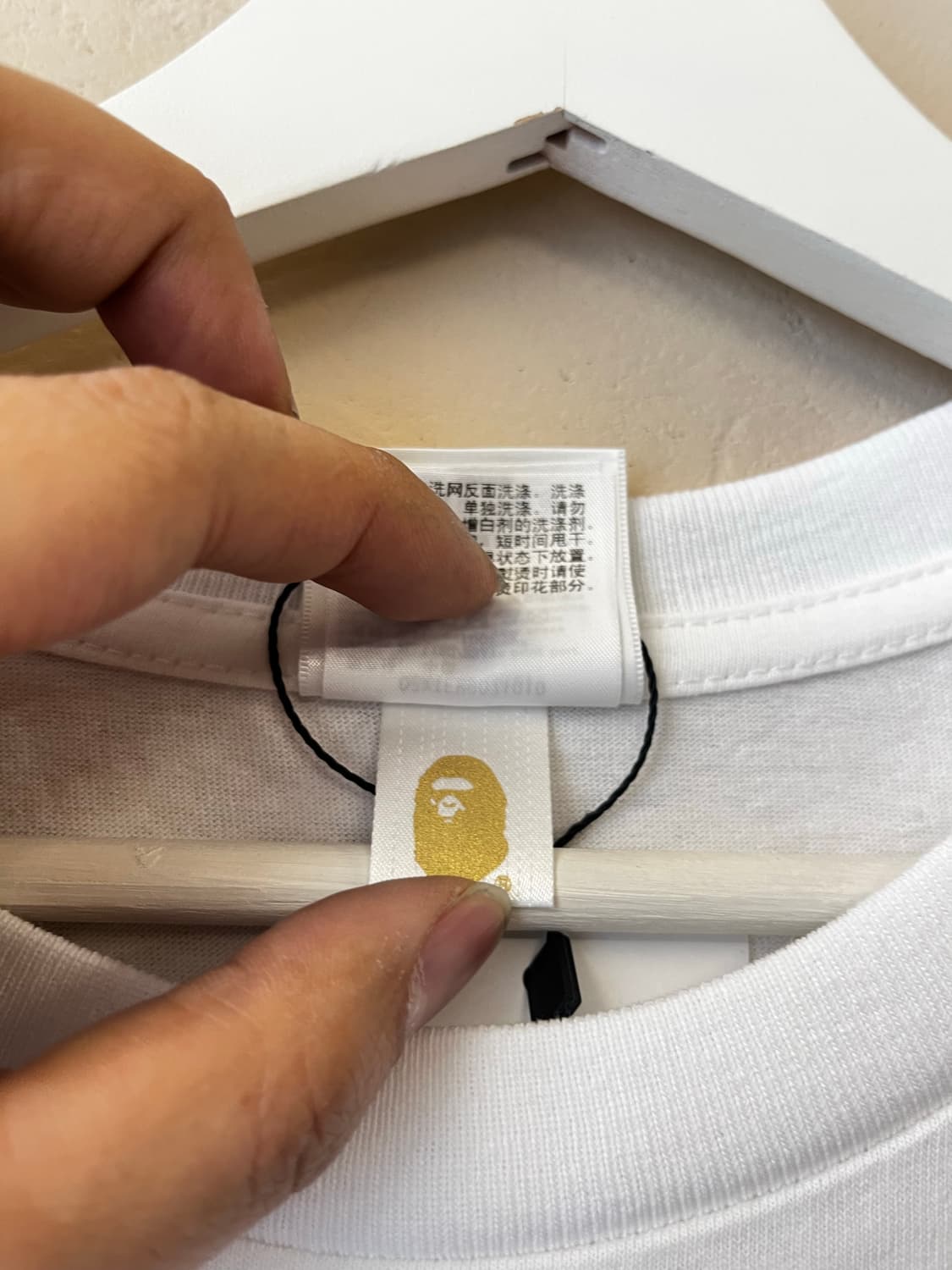 베이프 ABC 카모 티셔츠 상품이미지3