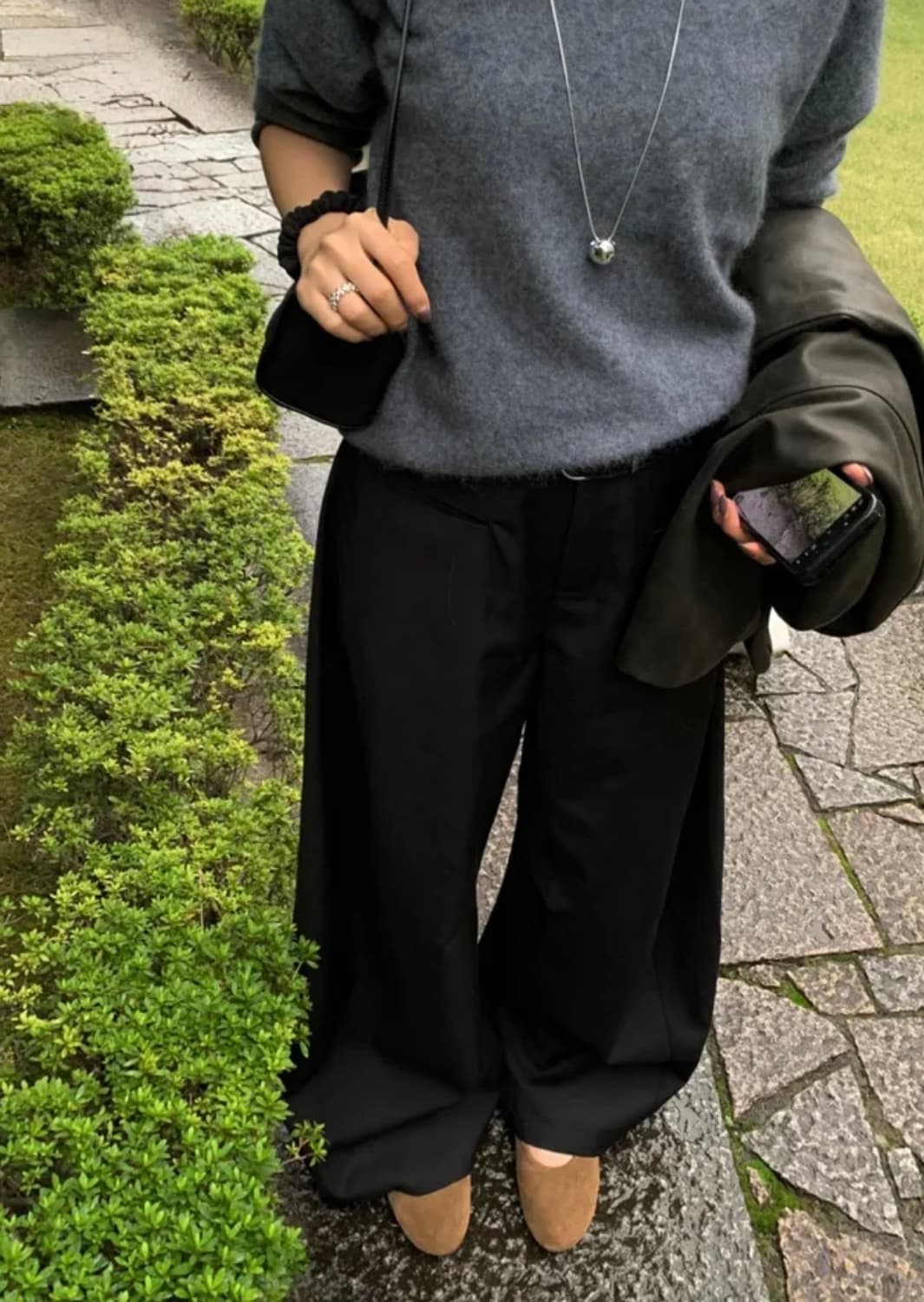 유이니 Silky curved pants(s) 상품이미지7