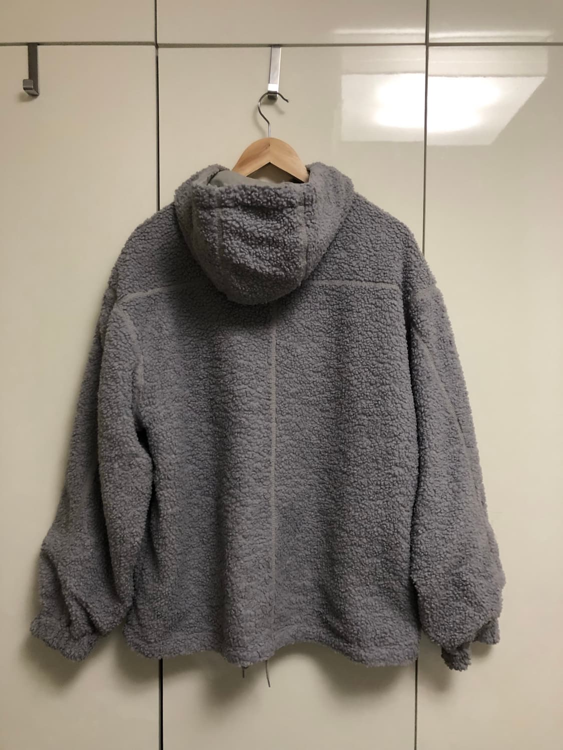 파르티멘토 리버시블 플리스 코드 후드집업 자켓 상품이미지4