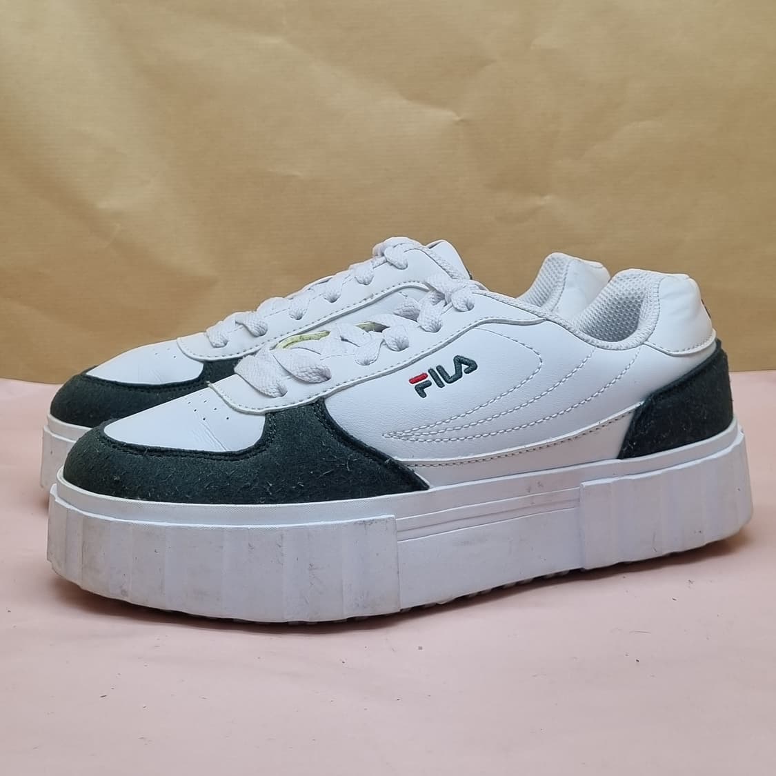 휠라 드롭샷 그린  스니커즈 240 상품이미지1