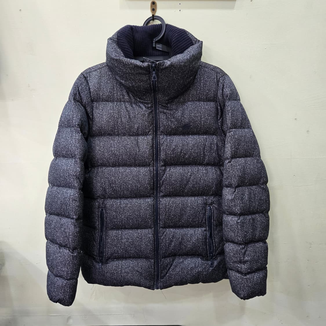 [36 / KR95] LACOSTE 숏구스다운 패딩 (그레이) 상품이미지1