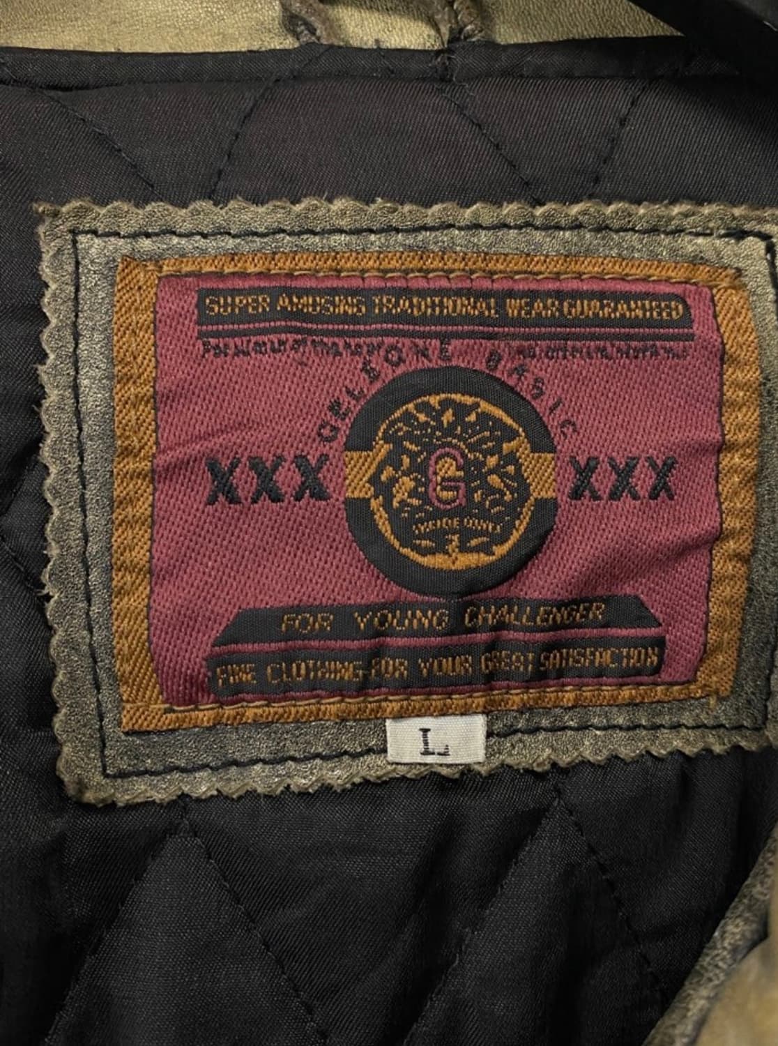 빈티지 가죽 자켓 /  상품이미지7