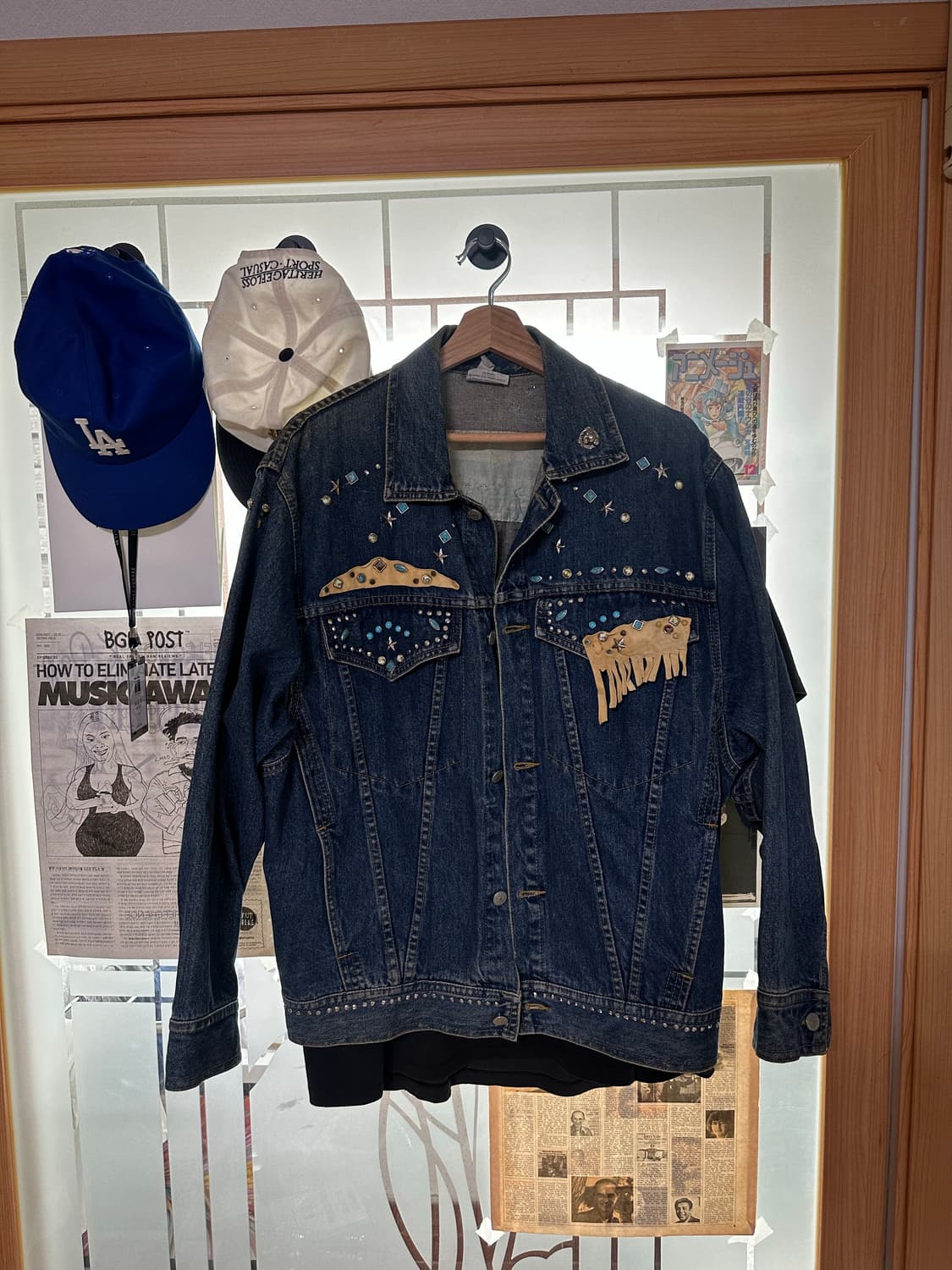 빈티지 웨스턴 지쟌 상품이미지1