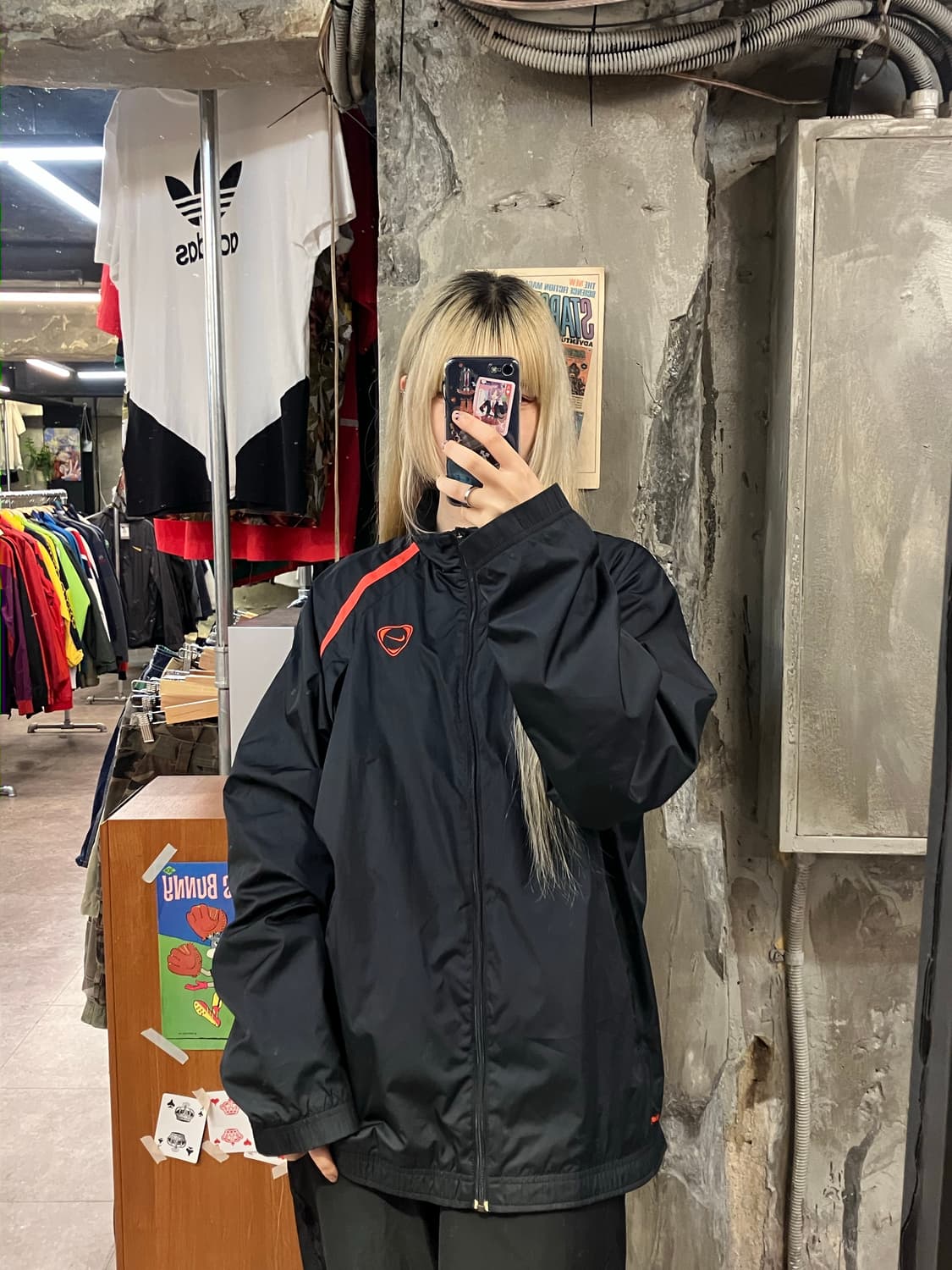 나이키 바람막이 블랙 XXL  #csz1320 상품이미지2