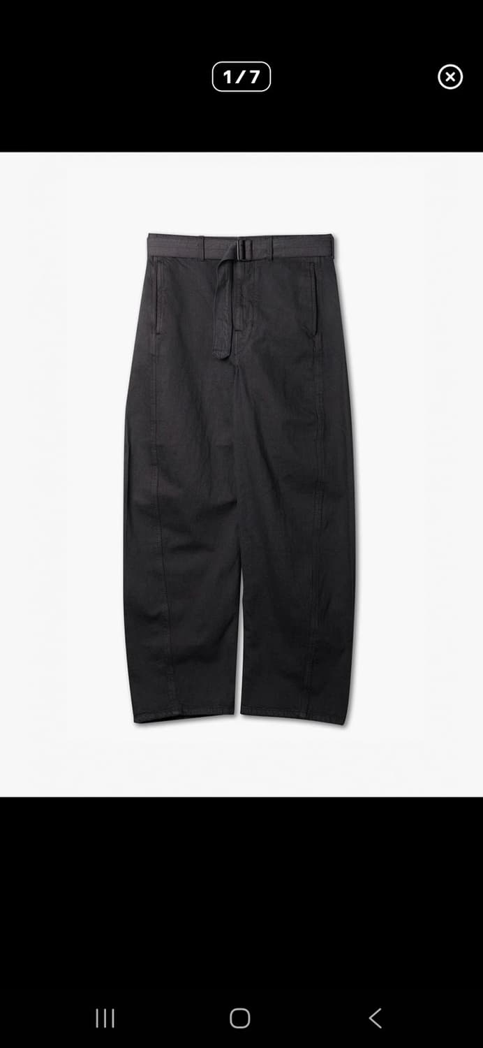 르메르 트위스트 벨트팬츠 징크 다크 그레이 상품이미지1