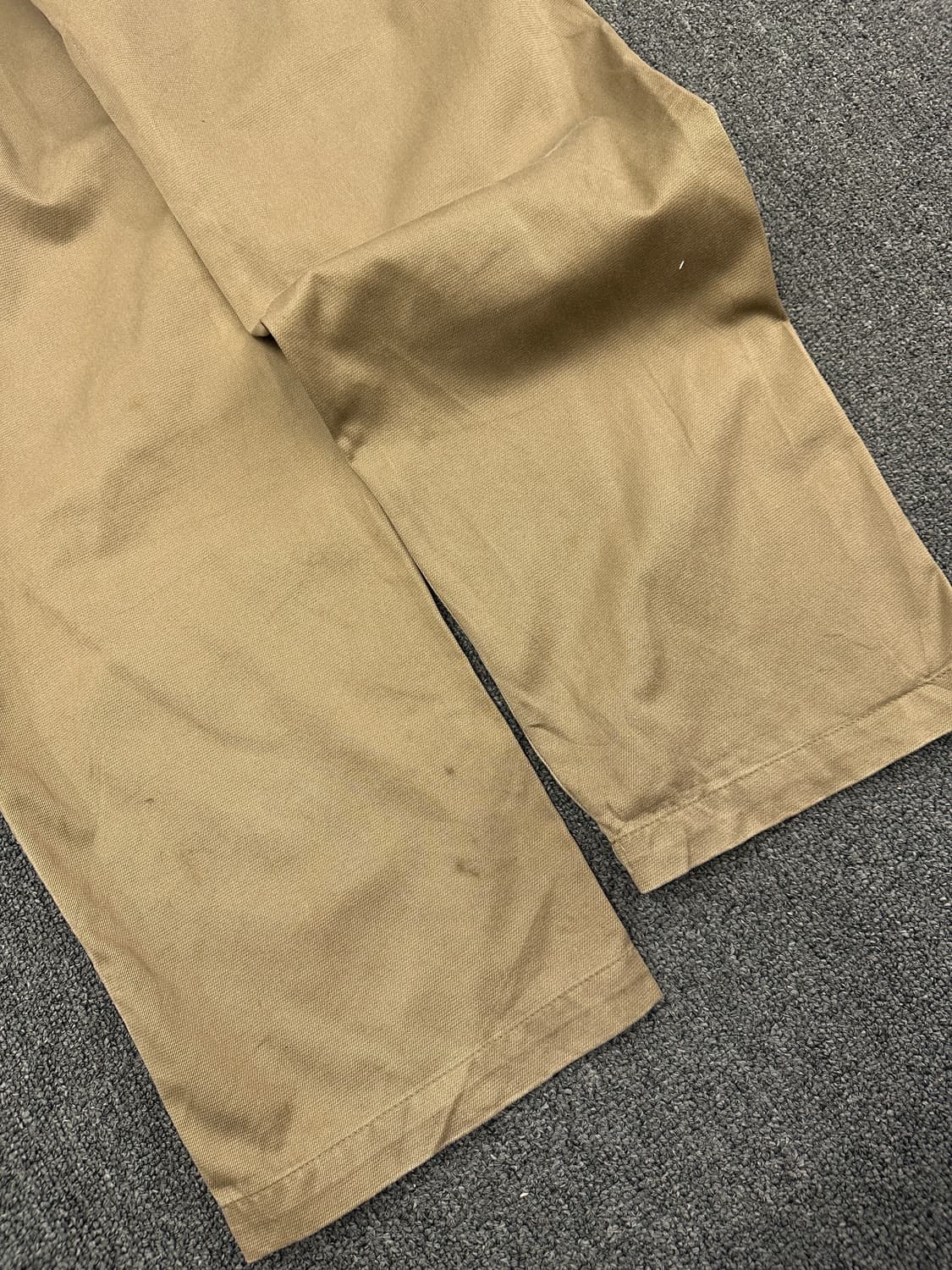 XL) 콜롬비아 베이지 더블니 코튼팬츠 상품이미지6