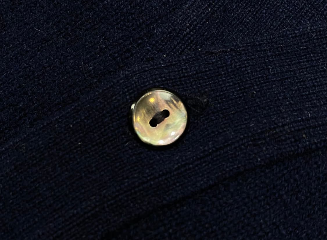 버버리 90’s 아카이브 기마수 램스울 가디건 상품이미지4