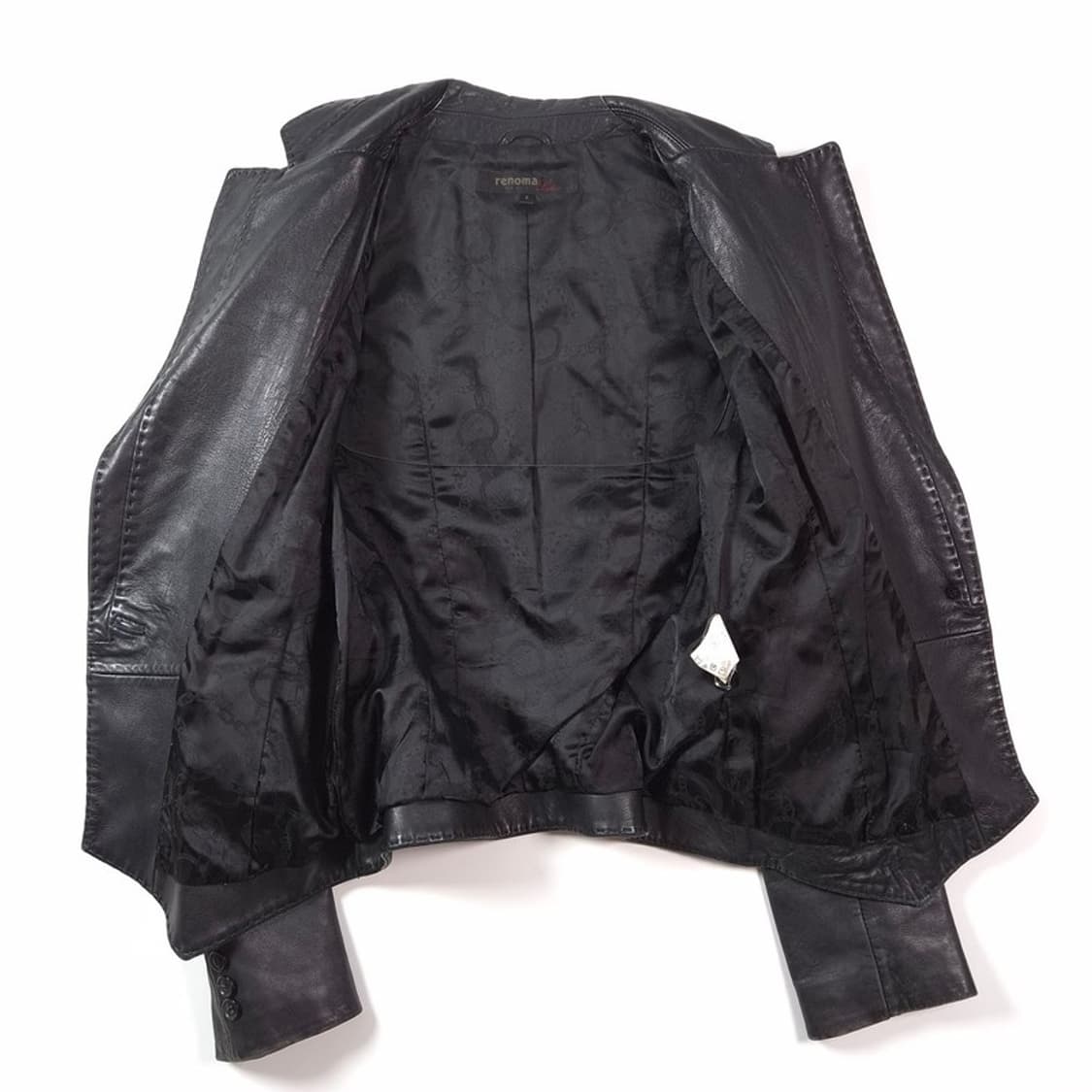 레노마 레이디스 램스킨 레더 블레이저 자켓 6 상품이미지2
