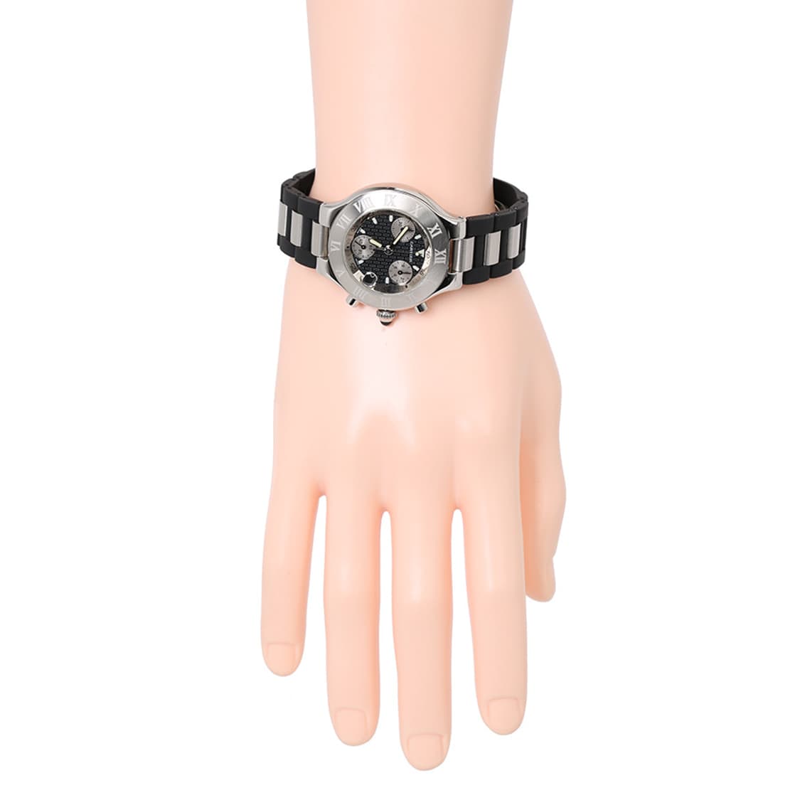 까르띠에 21C 크로노그래프 러버밴드 워치 21세기 시계 W10125U2 상품이미지8