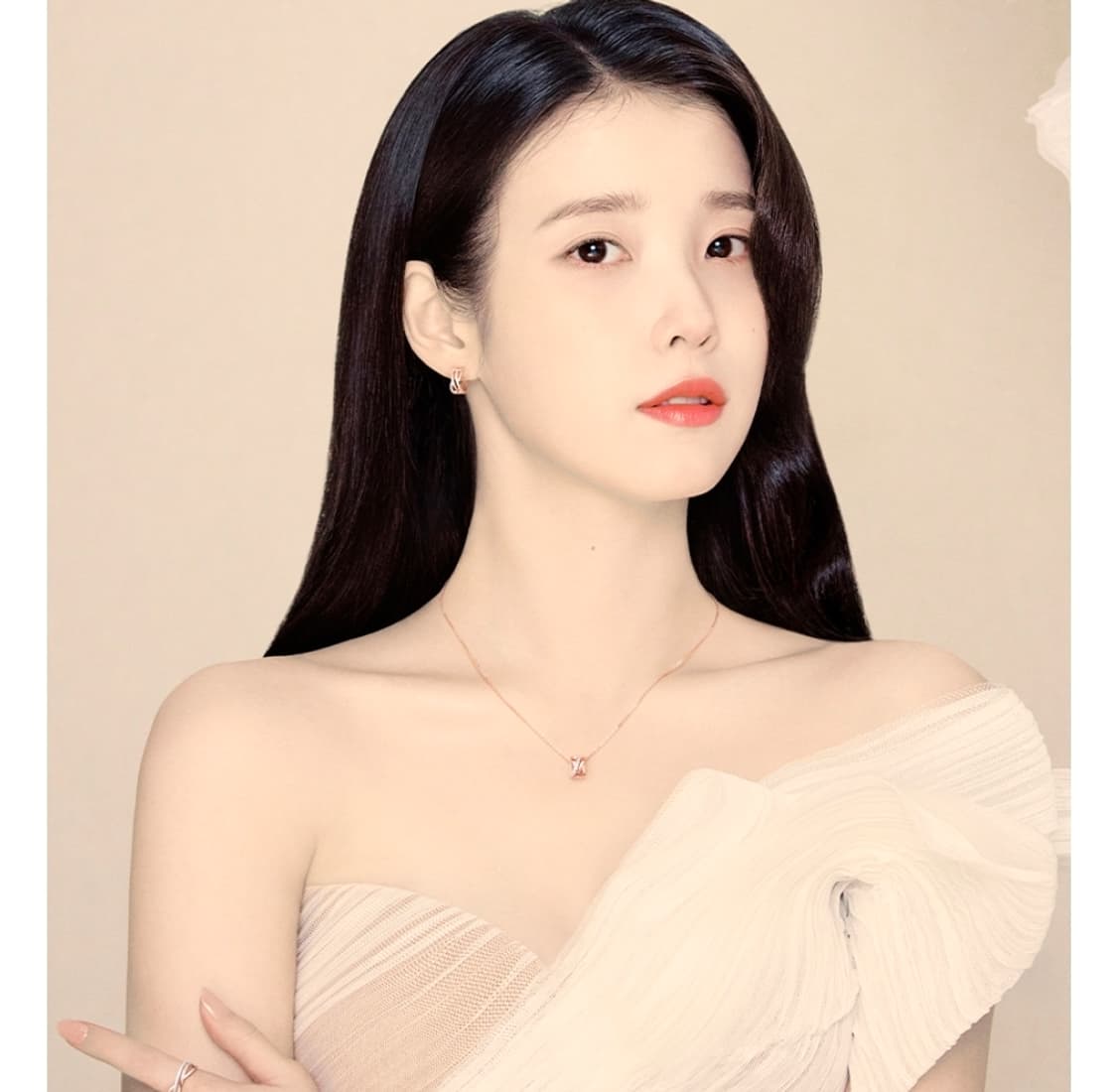 제이에스티나 아이유 드라마 착용 에테르 14k목걸이,귀걸이 셋업 새상품 상품이미지8
