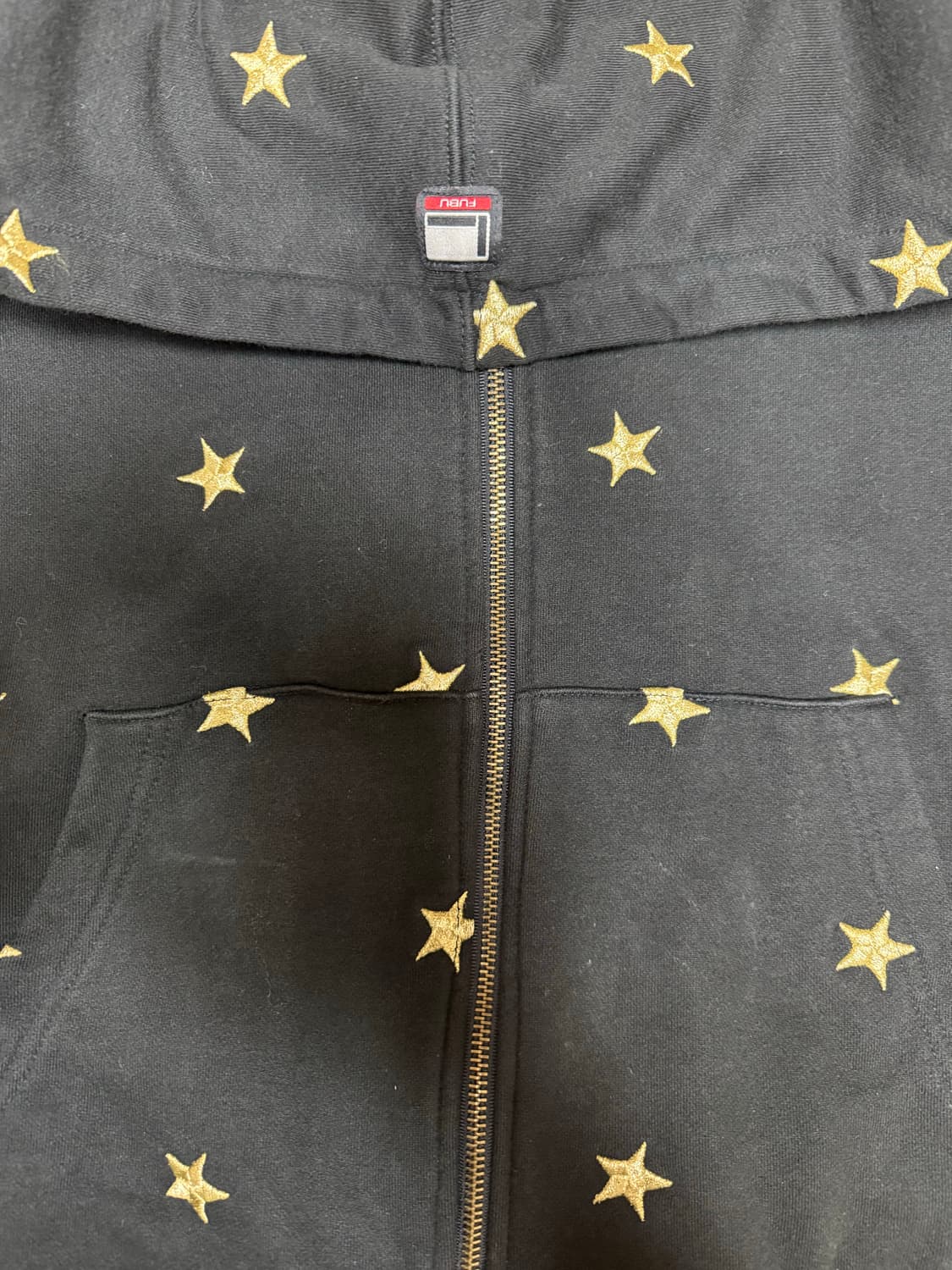 Fubu 스타 패턴 후드집업 상품이미지3