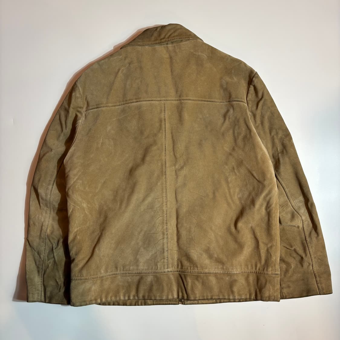 지오다노 소가죽 100% 스웨이드 자켓 상품이미지5