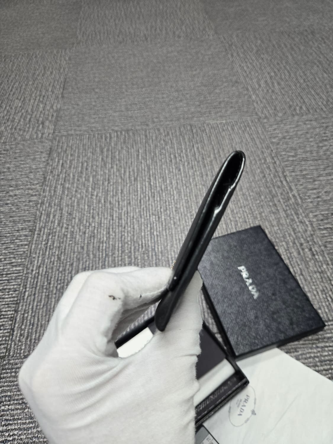 [특가][정품] 프라다 사피아노 카드홀더 반지갑 상품이미지4