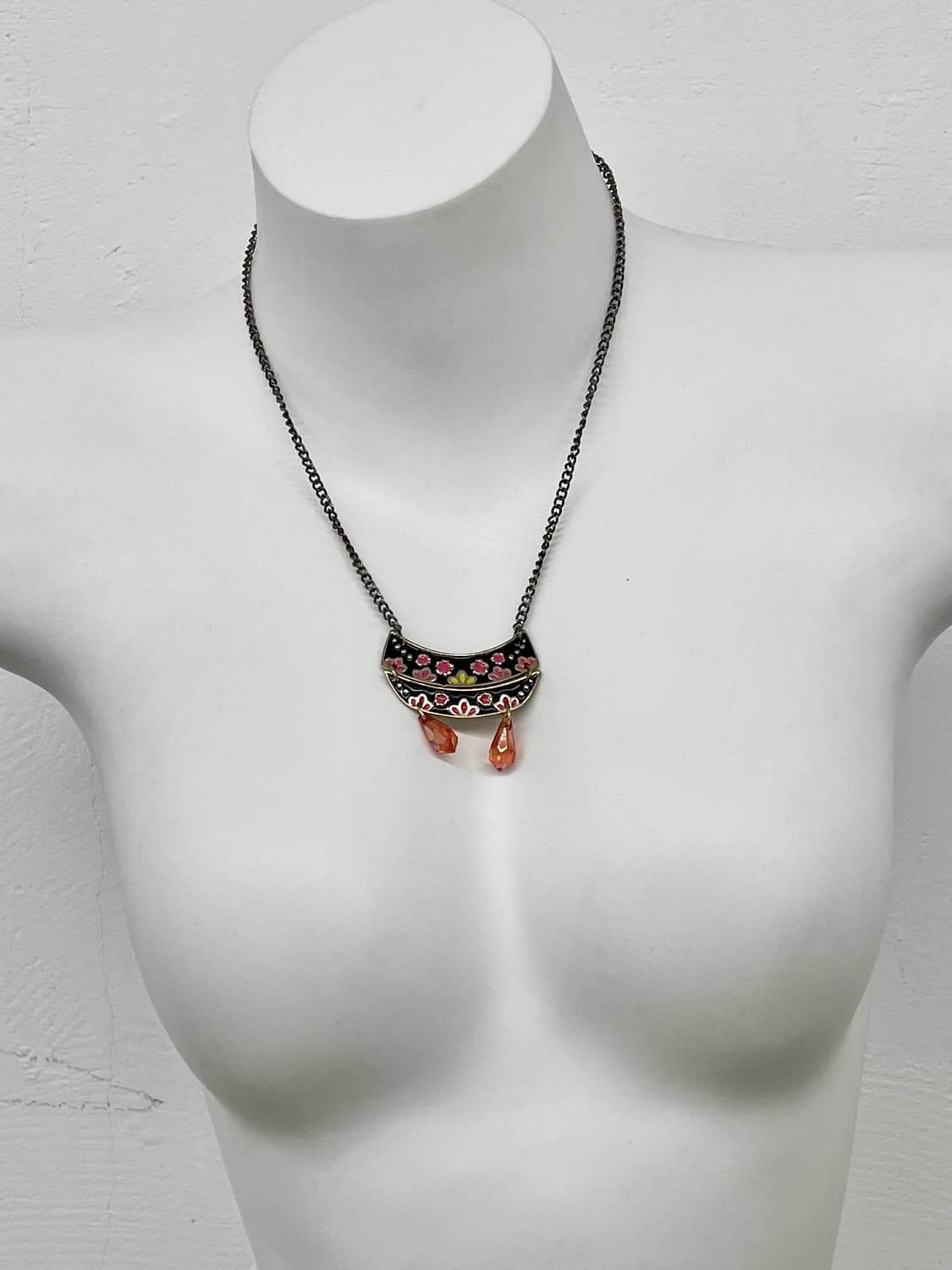 동양풍 드롭 패턴 네크리스 상품이미지2