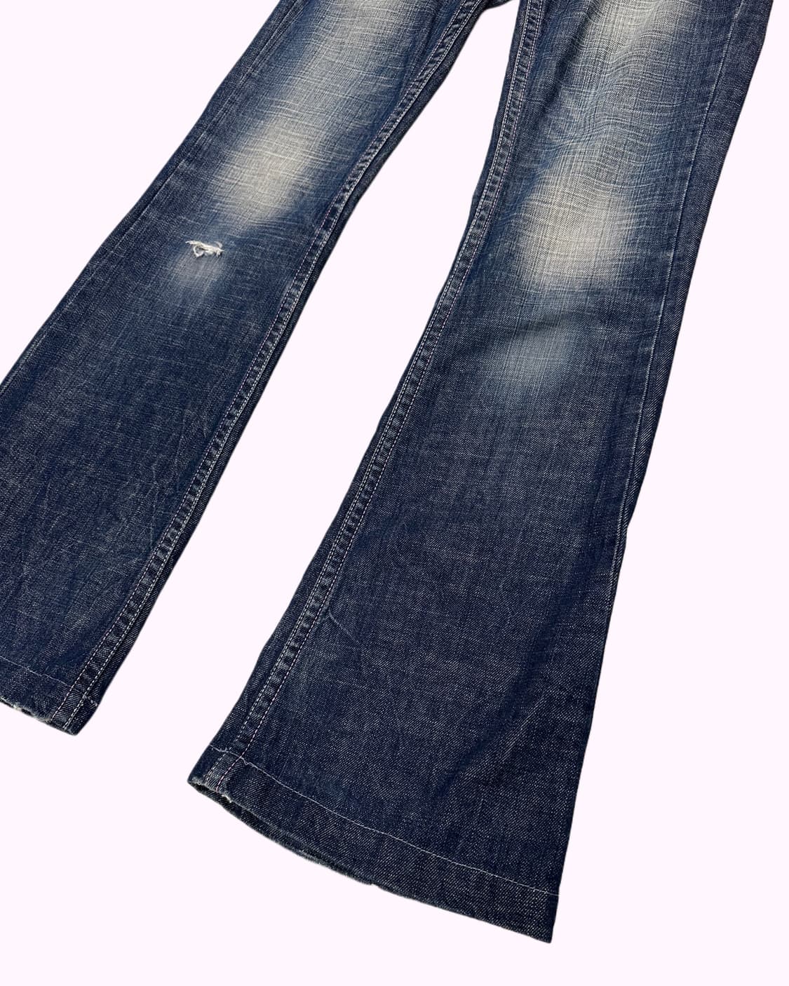 logo embroidery low-rise jean 상품이미지4