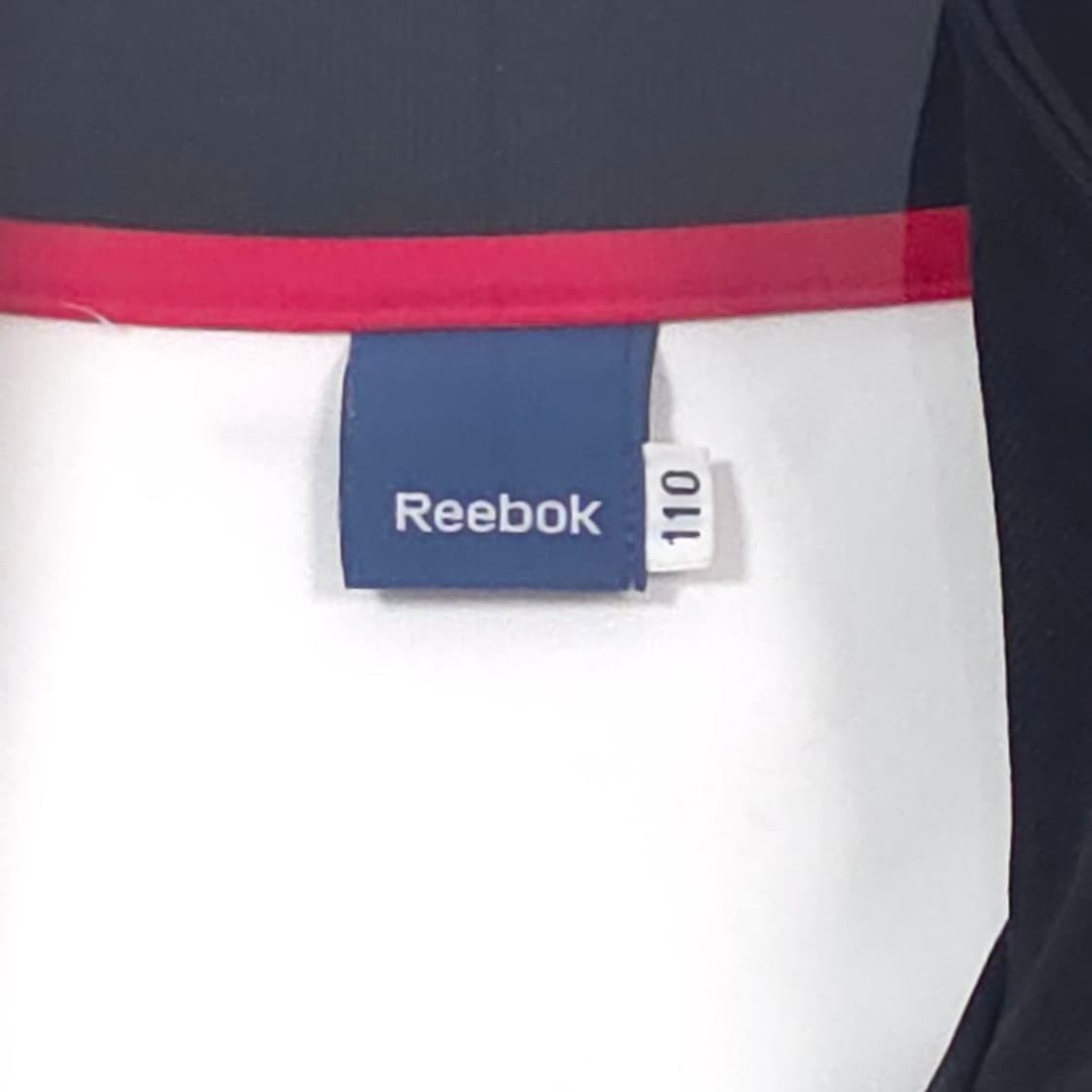 리복 쉐보레 네이비 배색 트랙탑 2XL 상품이미지5
