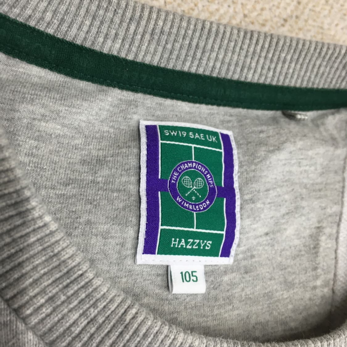 헤지스 스몰로고 맨투맨 BB18 상품이미지4