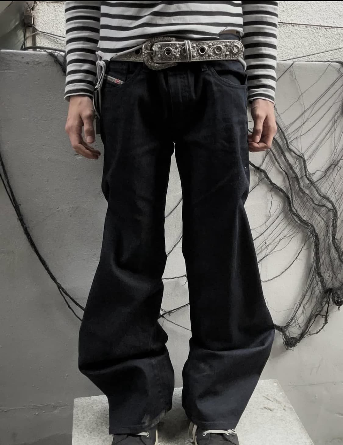 *데드스탁* 2000s 디젤 와이드 플레어 부츠컷 데님팬츠 상품이미지1