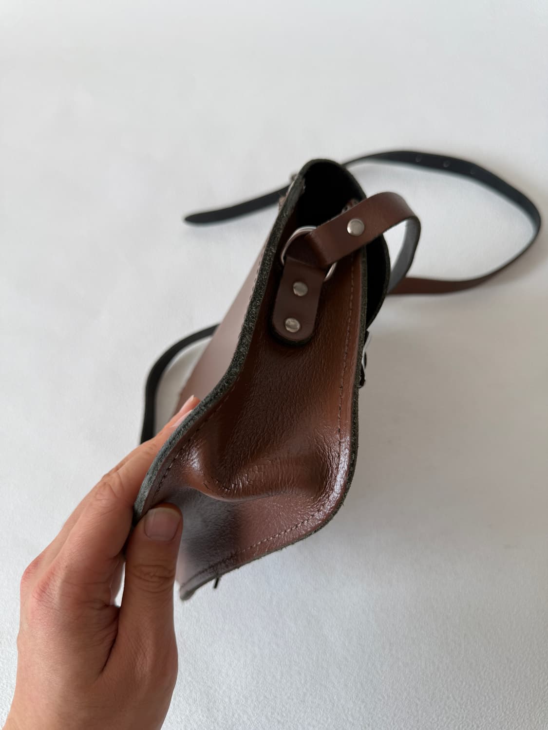 THE LEATHER SATCHEL 사첼 크로스백 상품이미지4