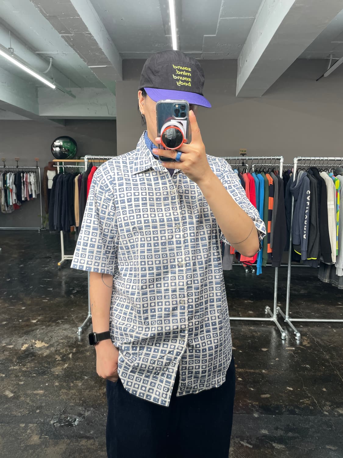 BOY LONDON 패턴 반팔 셔츠 상품이미지2