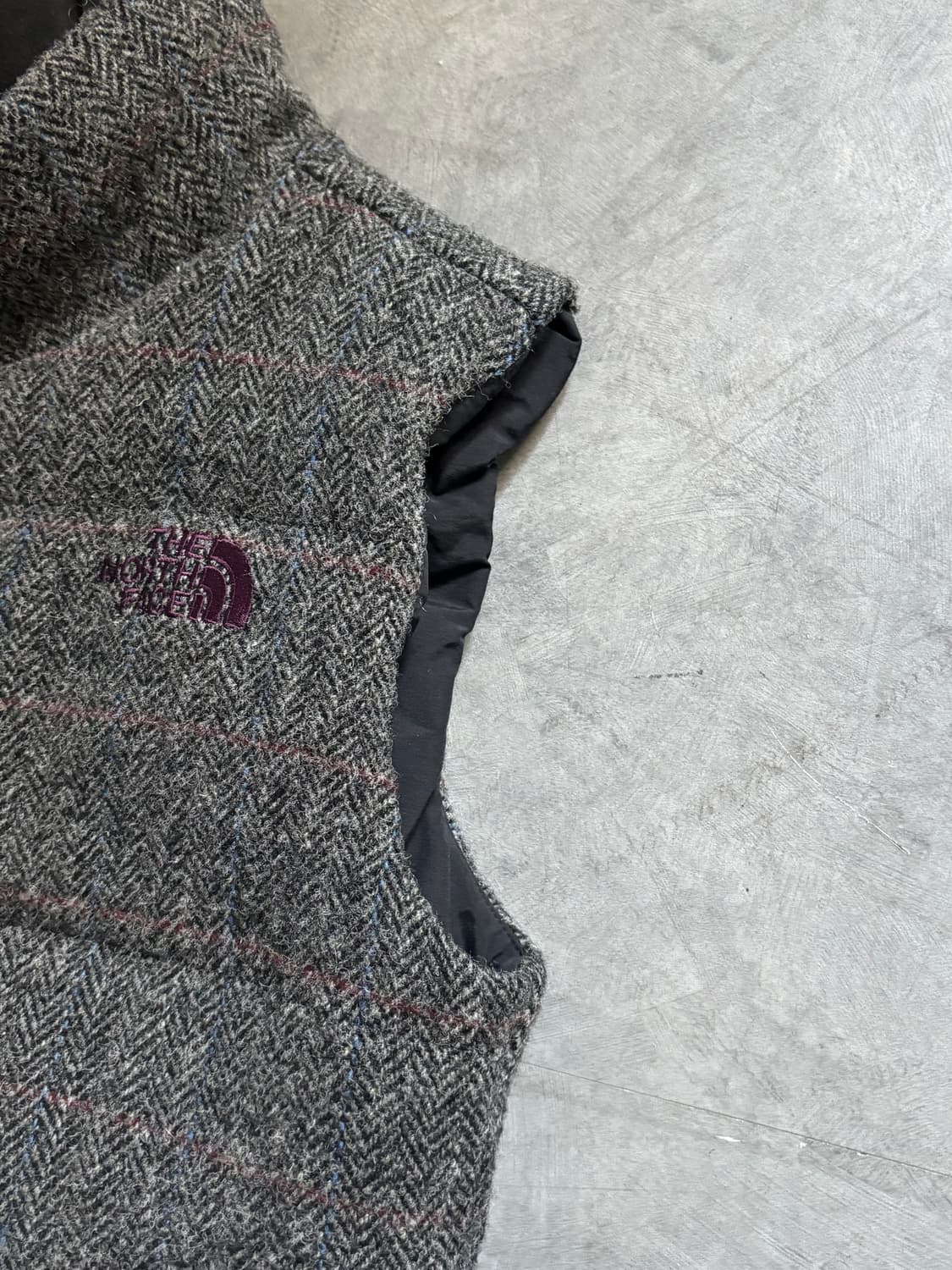 The North Face 노스페이스 해리스 트위드 패딩 베스트  상품이미지4