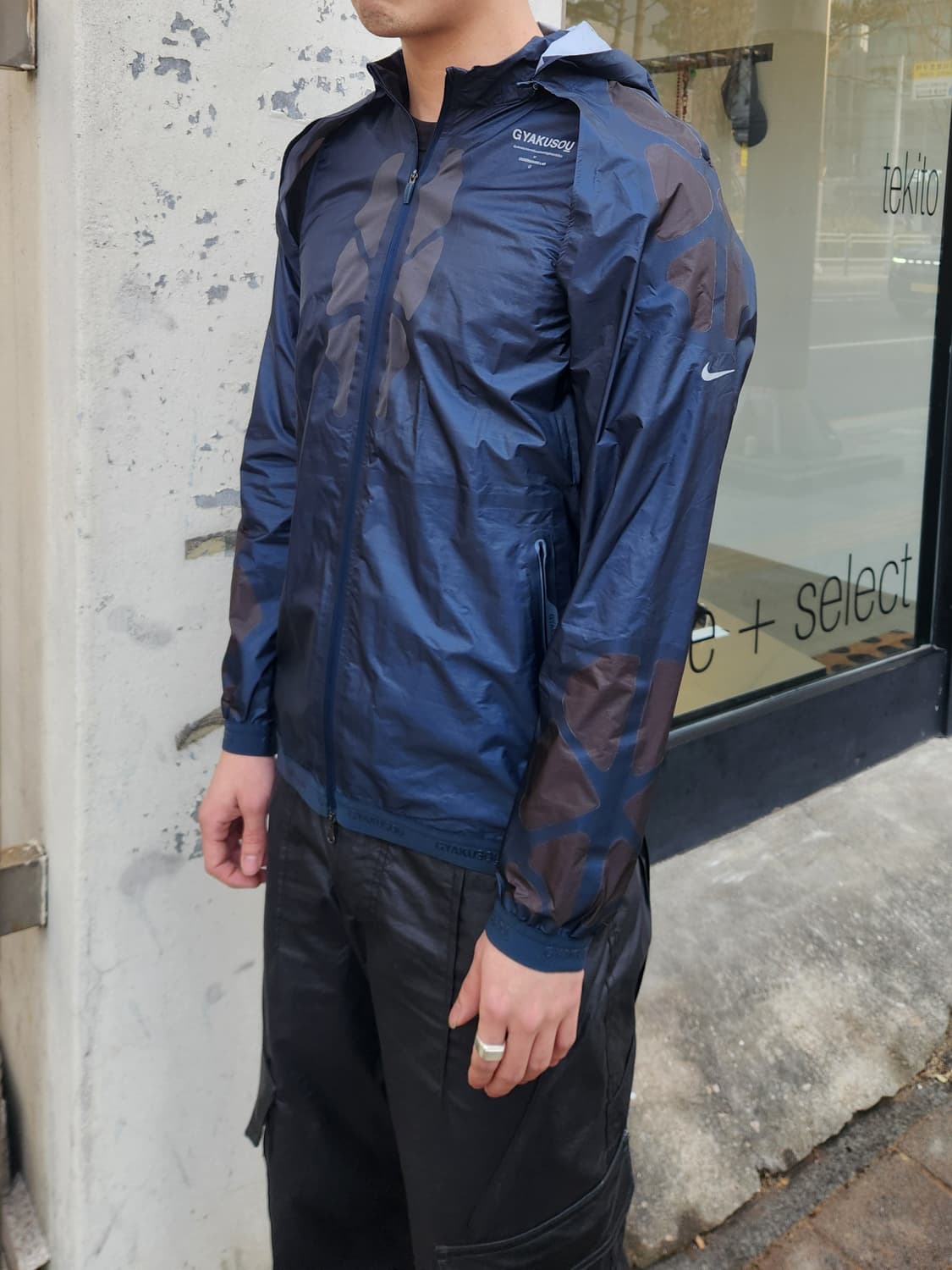 나이키x언더커버 갸쿠소우 2 in 1 메쉬 러닝 자켓 상품이미지3