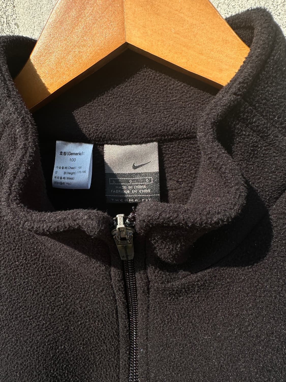 [XL] 00s NIKE 올드 나이키 테니스로고 플리스 자켓 상품이미지3