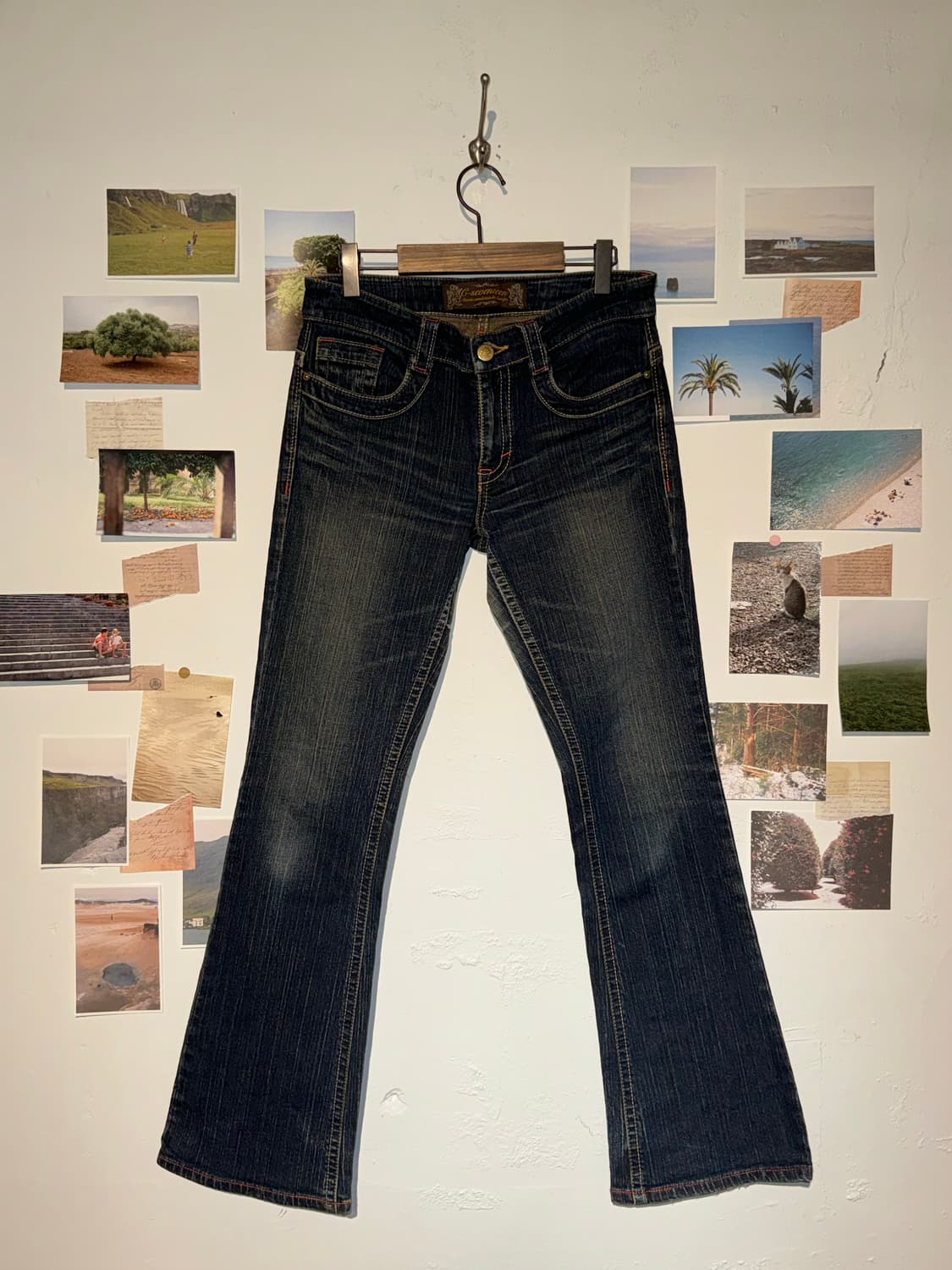 부츠컷 데님 팬츠 상품이미지1