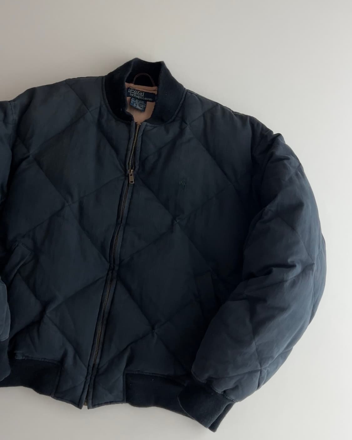 90s 폴로 랄프로렌 퀼팅 다운 자켓 L 상품이미지2