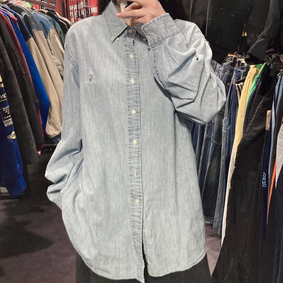 [IM] 폴로 랄프로렌 데님 셔츠 상품이미지1