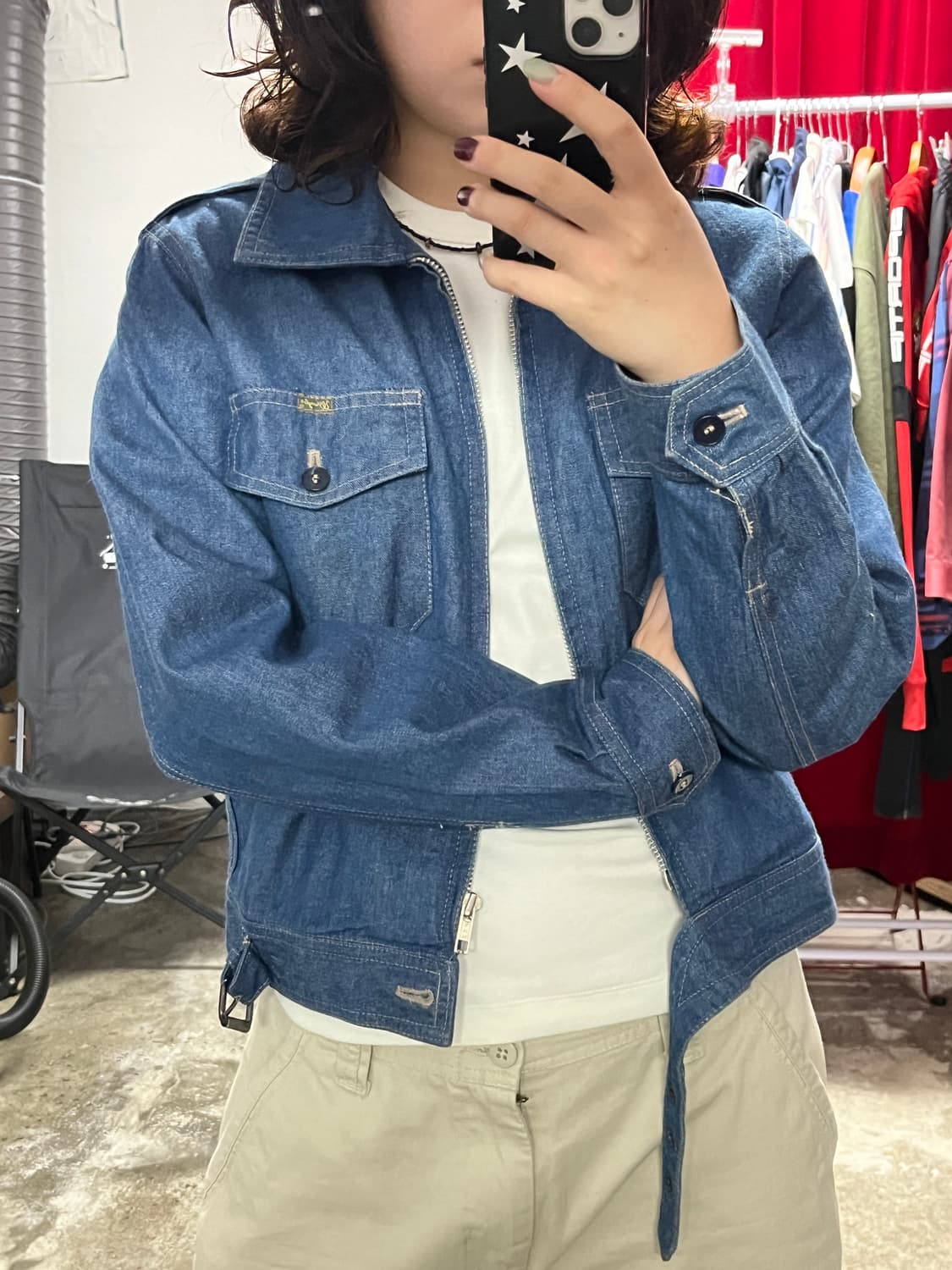 Wranglere 랭글러 데님 집업 자켓 상품이미지2