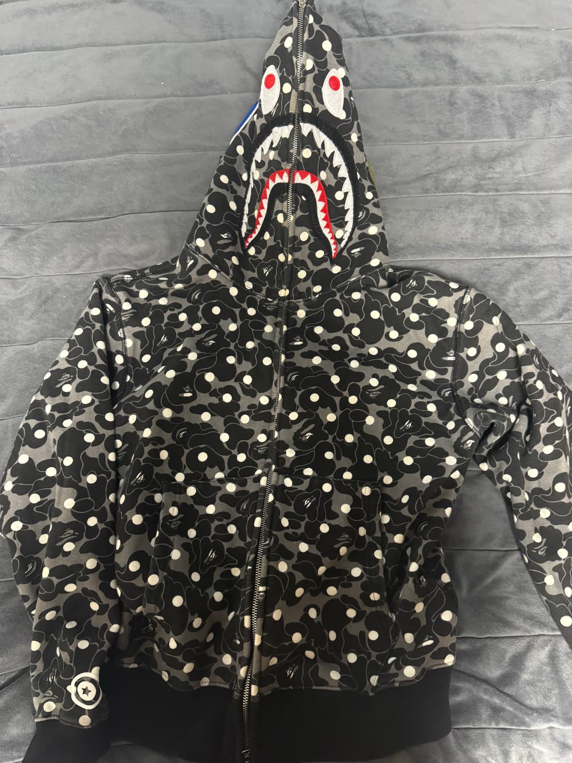 베이프 후드집업 L 정품 상품이미지2