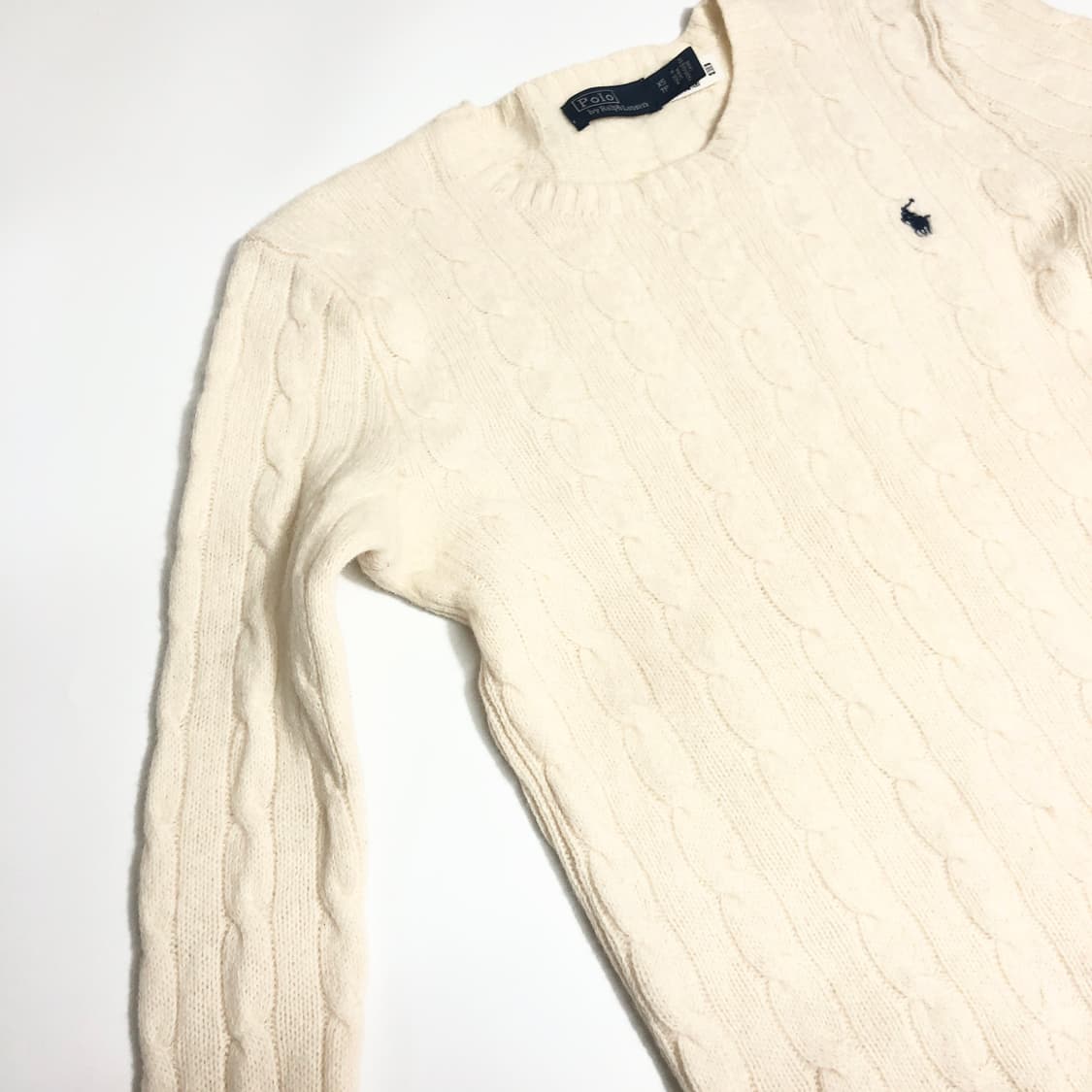 폴로 랄프로렌 울 캐시미어 니트 xs 상품이미지4