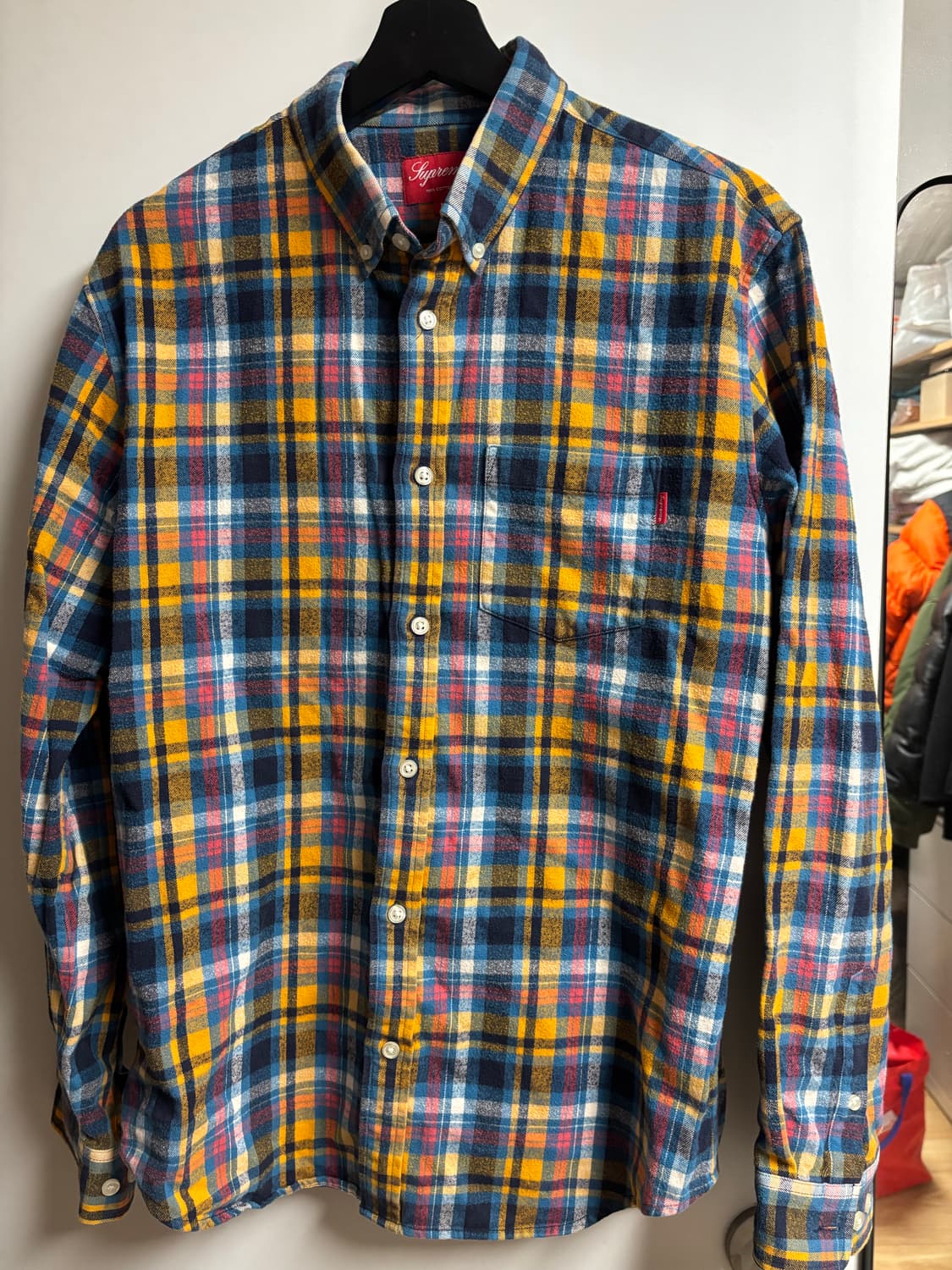 [M] 슈프림 라이트웨이트 플란넬셔츠 멀티 상품이미지1