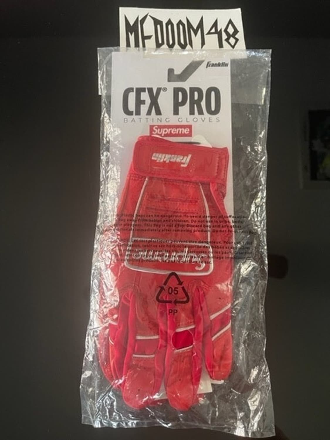 22SS 슈프림 x 프랭클린 CFX 프로 배팅 글러브 레드 상품이미지1